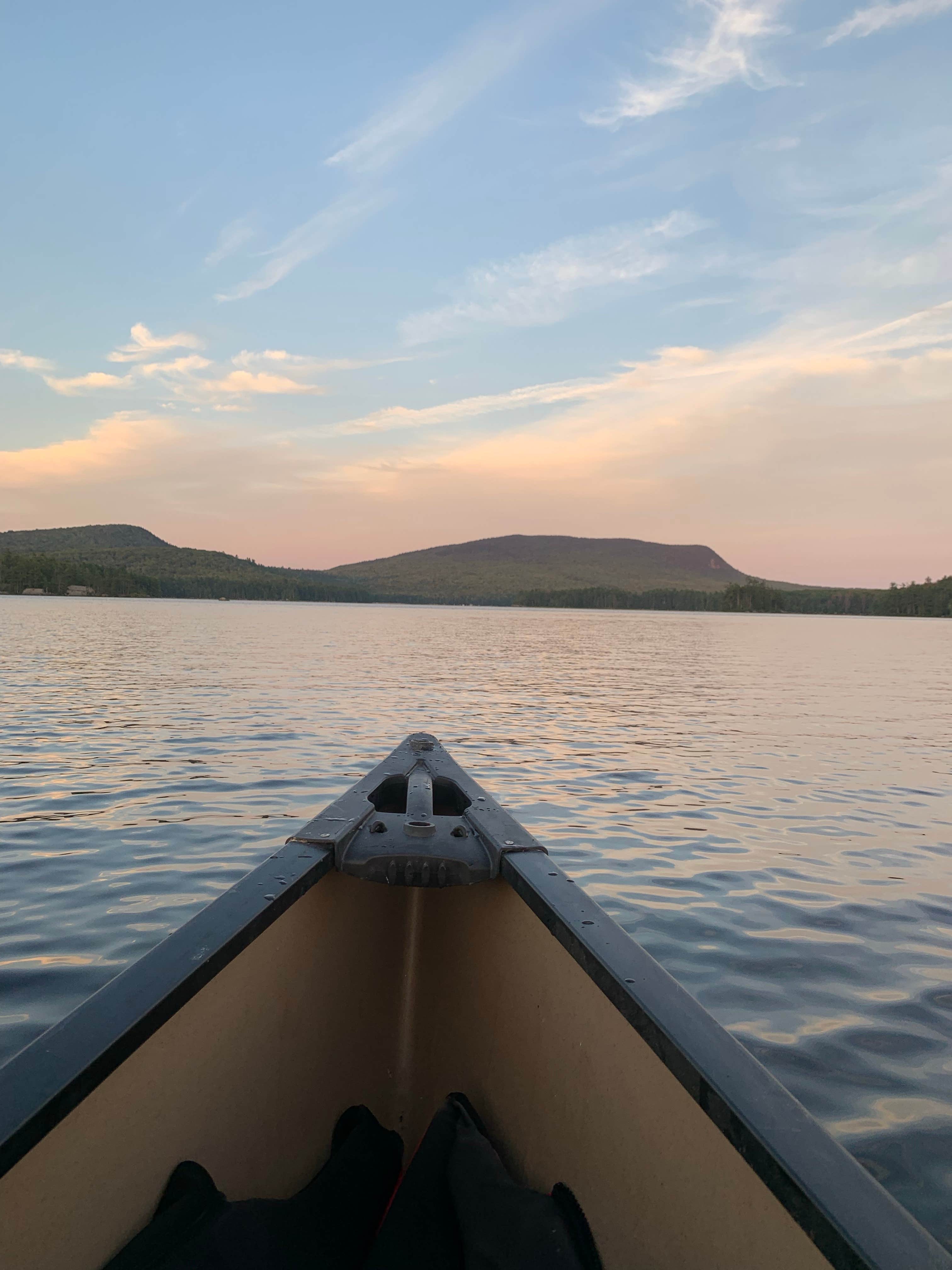 Camper-submitted photo at Donnell Pond — Donnel Pond near Otis, ME
