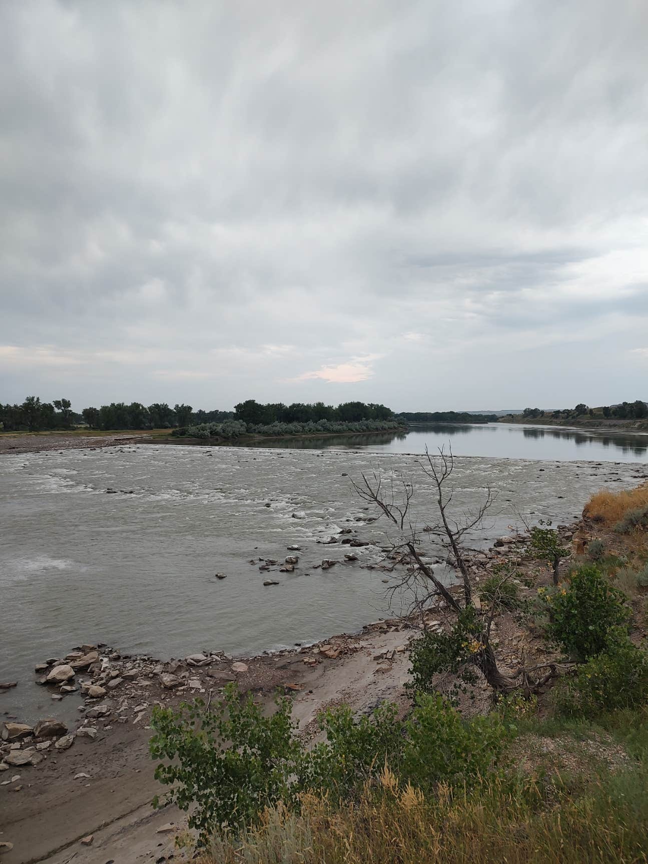 Camper-submitted photo at Intake Dam near Glendive, MT