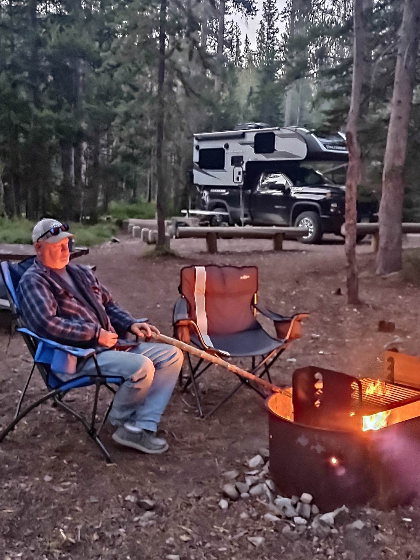 Camper-submitted photo at Twin Lakes near Cobalt, ID