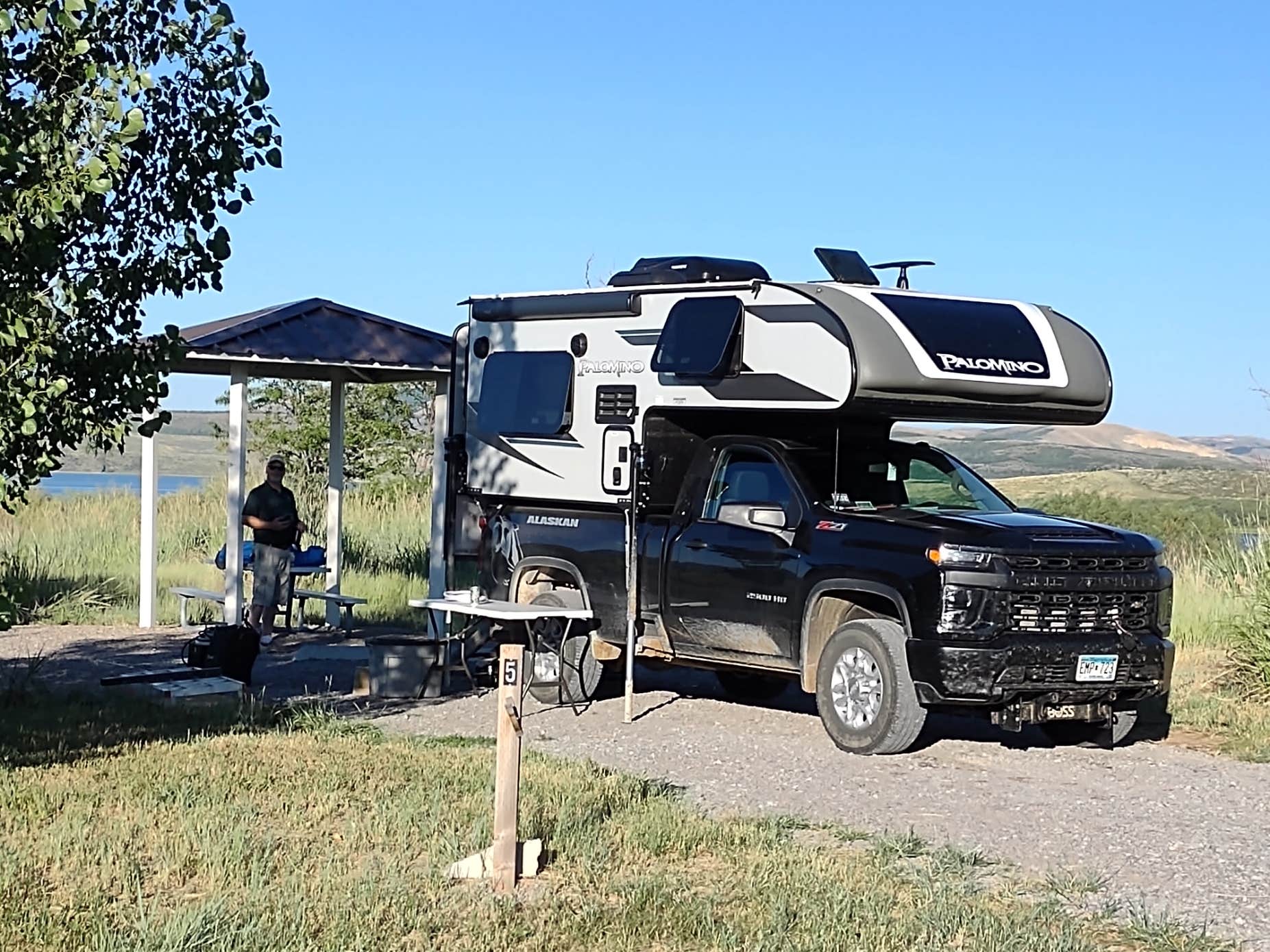 Mark & Kelly G.'s photo of rv camping at Blackfoot Reservoir Campground near Soda Springs, ID