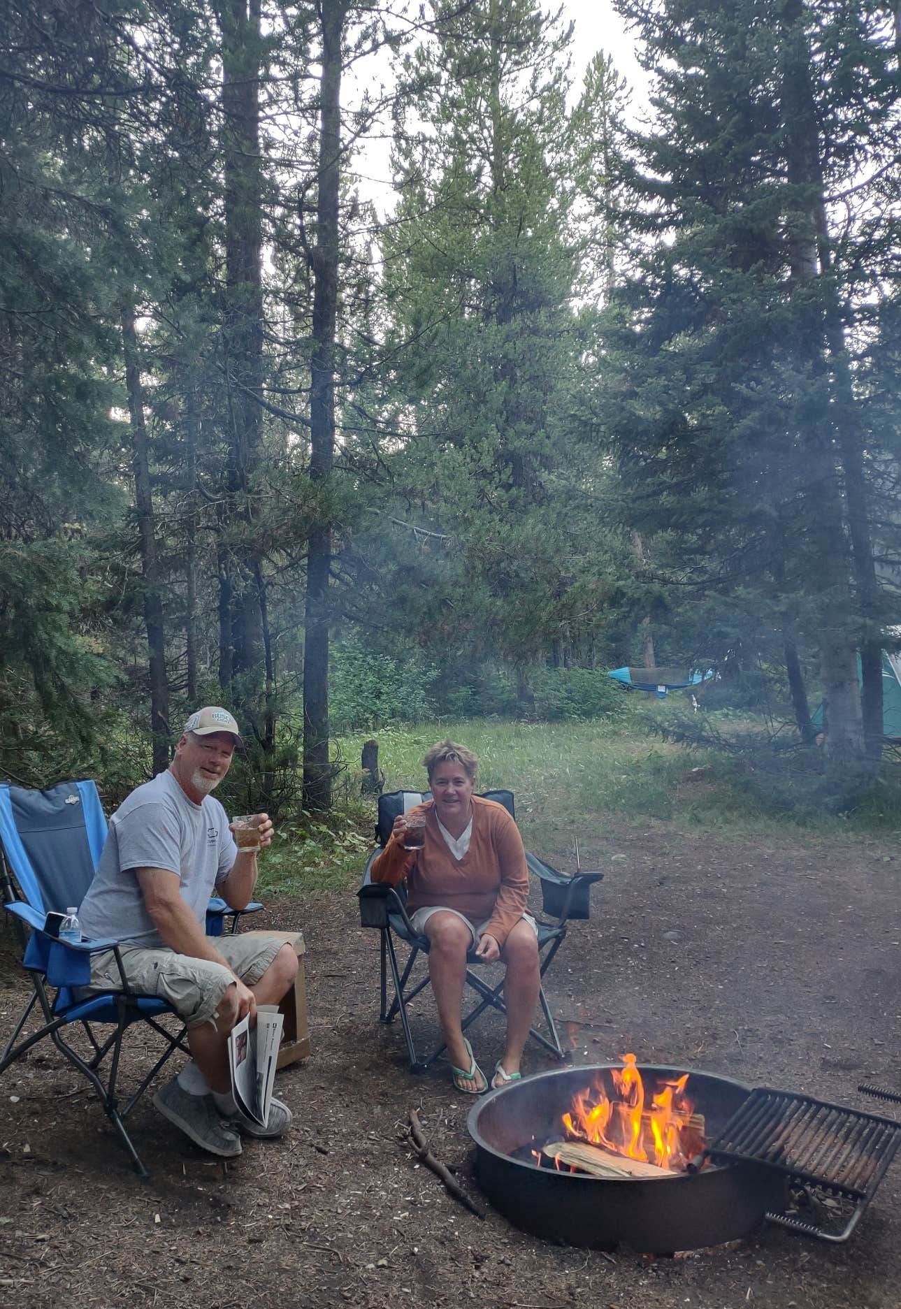 Mark & Kelly G.'s photo at Lizard Creek Campground — Grand Teton National Park near John D. Rockefeller Jr. Memorial Parkway
