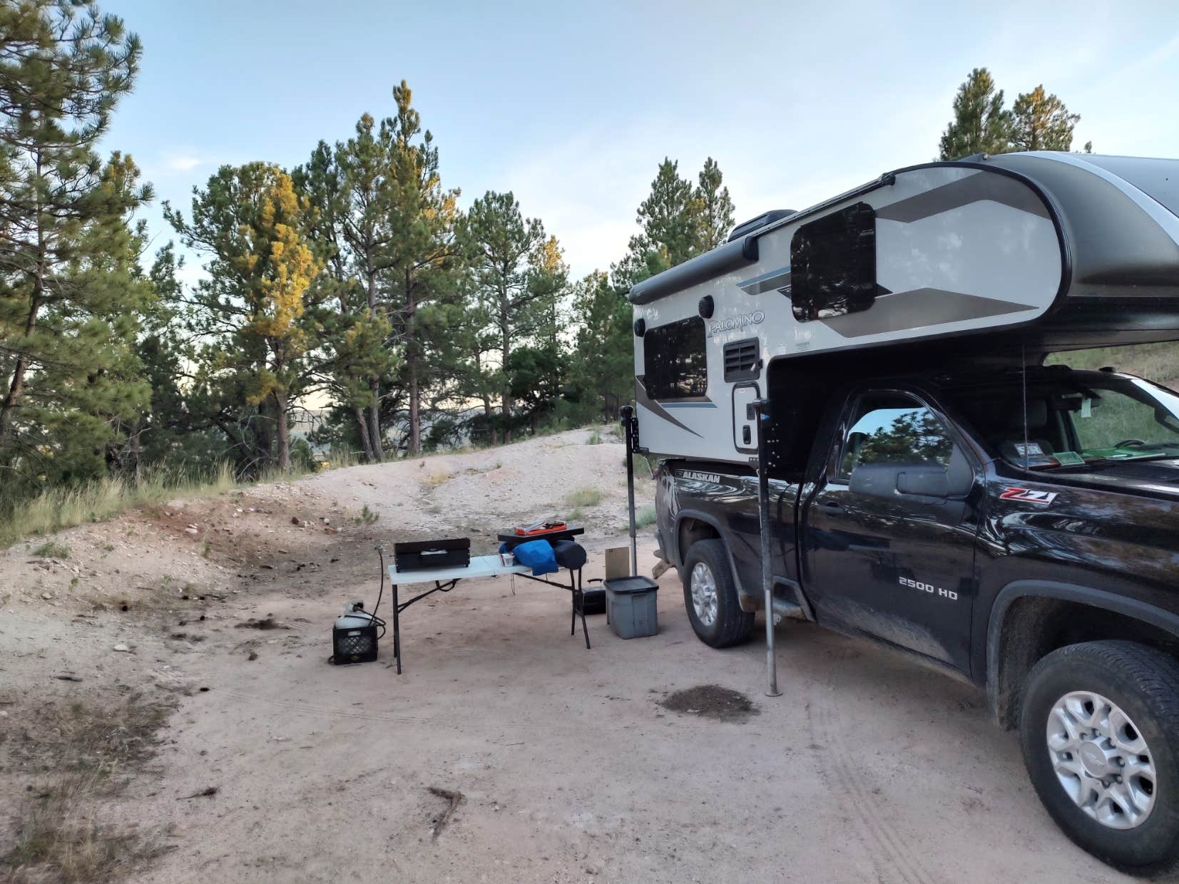 Camping near Belle Fourche Campground at Devils Tower — Devils Tower National Monument: Storm Hill BLM Land Dispersed Site, Devils Tower, Wyoming