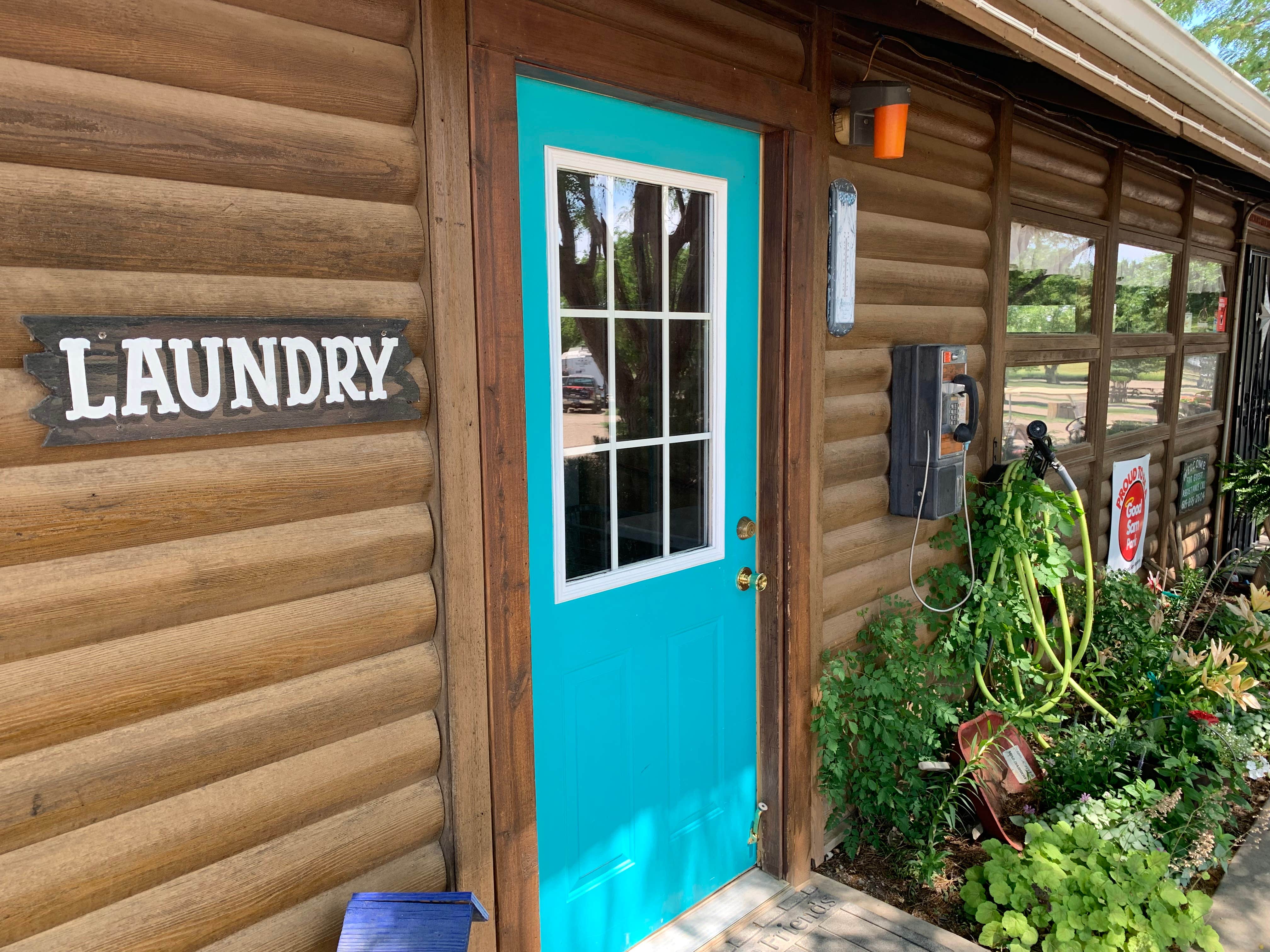 Pat N.'s photo of a cabin at New Frontier RV Campground near Fort Pierre, SD