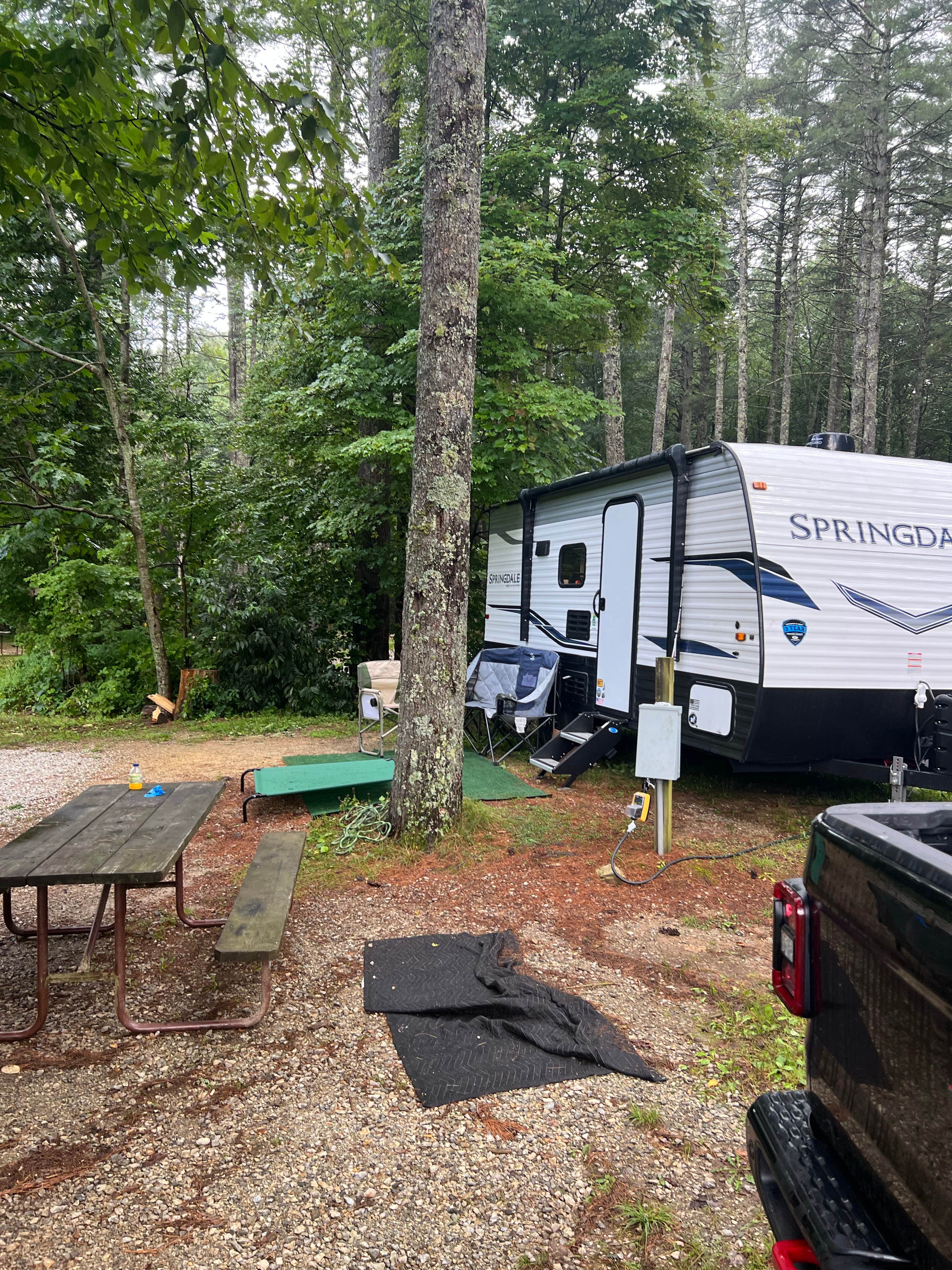 Quinn  G.'s photo of rv camping at Montebello Resort near West Augusta, VA