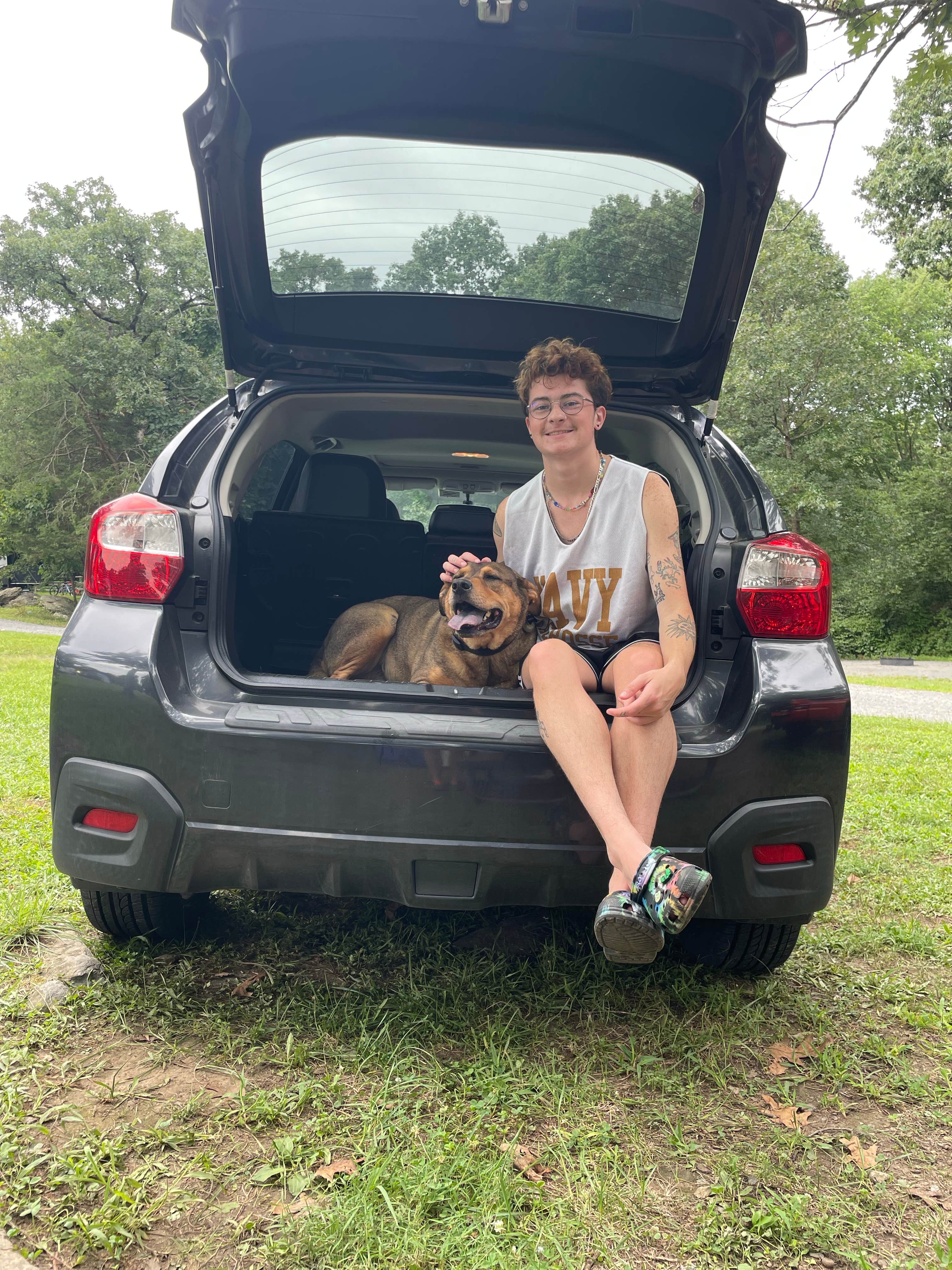 Matthias's photo of camping with pets at Lake Fairfax Campground near Marbury, MD