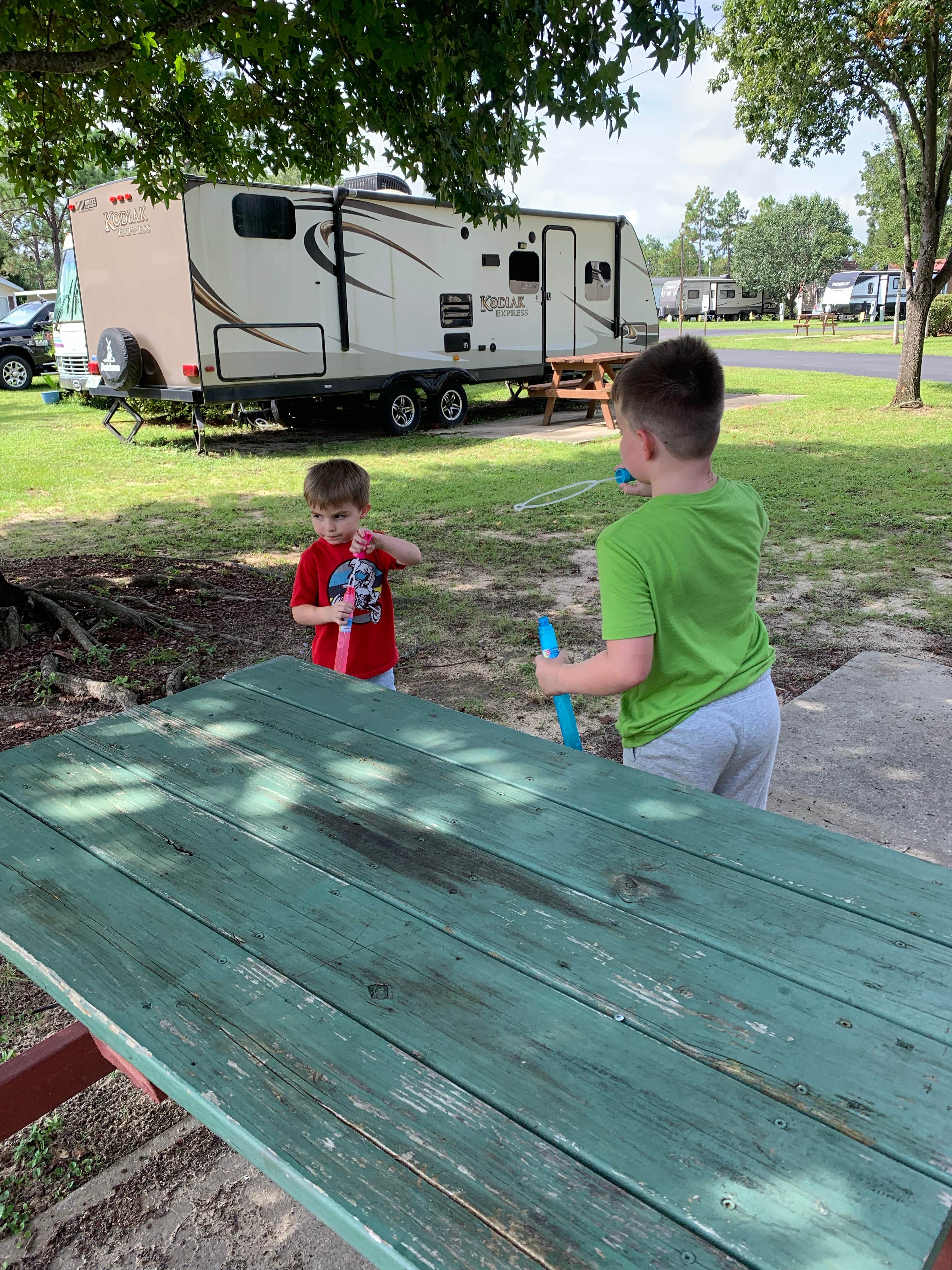 Paige's photo of rv camping at Sunset King RV Resort near Vernon, FL