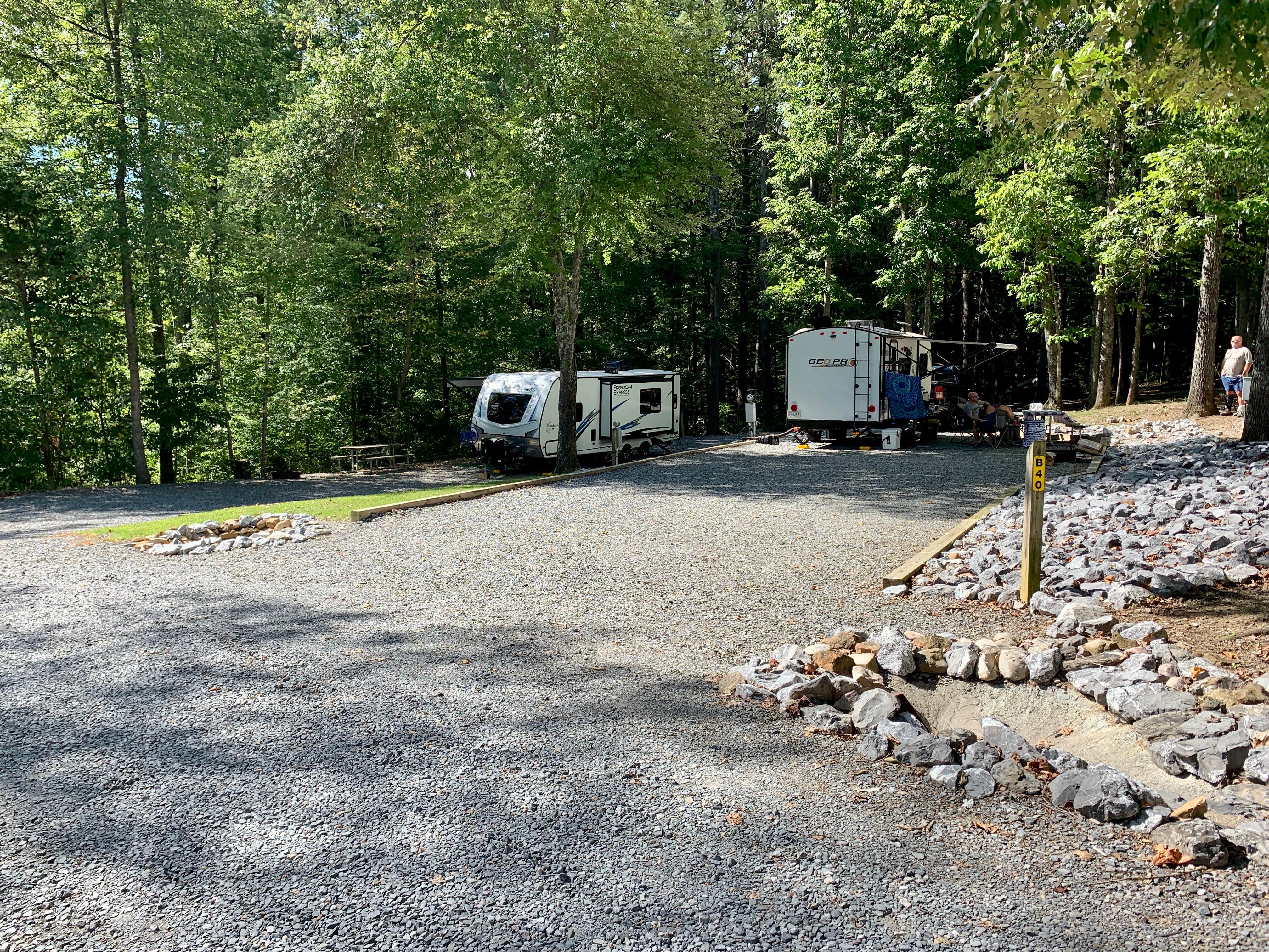 Laure D.'s photo of rv camping at Lynchburg / Blue Ridge Parkway KOA near Montvale, VA
