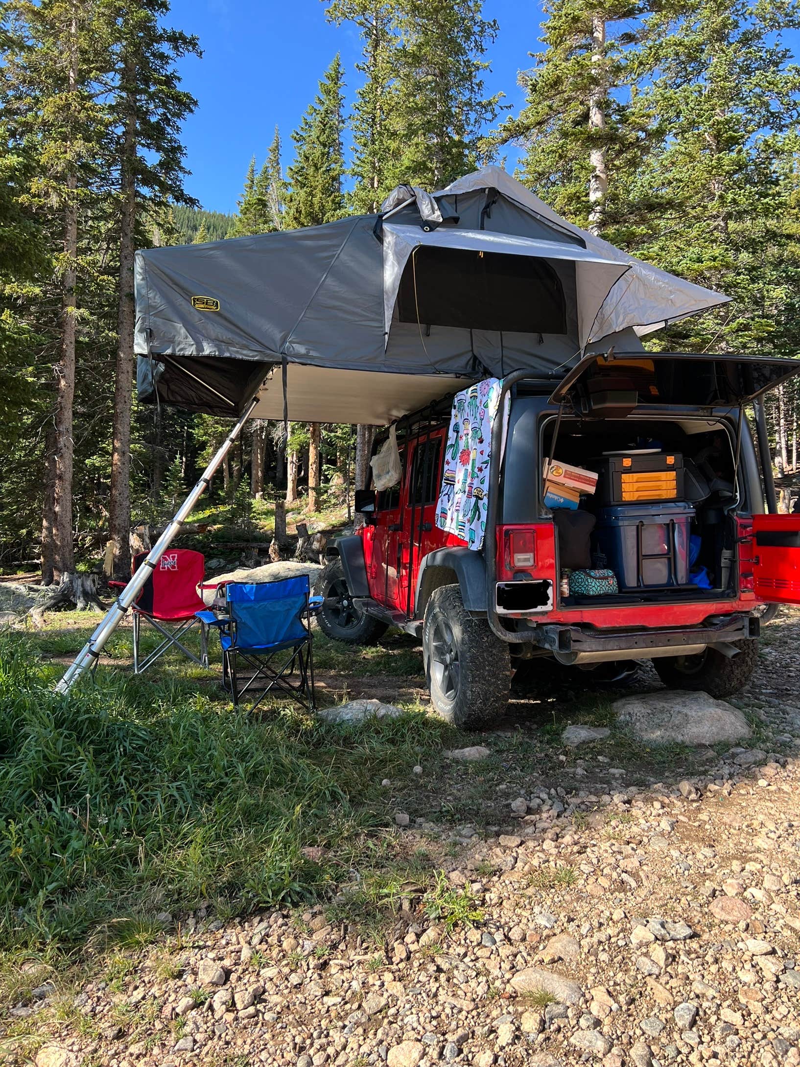 nicole V.'s photo at Fall River Reservoir Dispersed Camping Trail near Dumont, CO