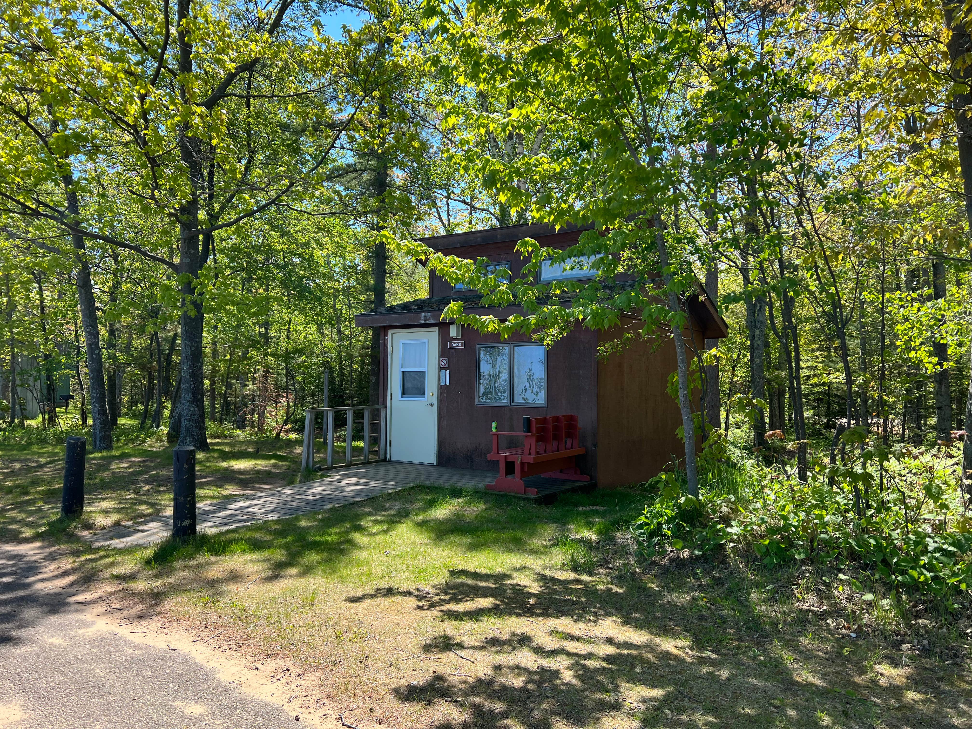 Art S.'s photo of a cabin at McLain State Park Campground near Hancock, MI