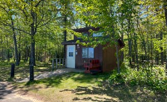 Art S.'s photo of a cabin at McLain State Park Campground near Hancock, MI