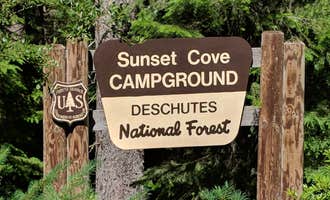 Camping near Odell Lake: Sunset Cove Campground, Crescent, Oregon