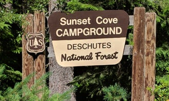 Camping near Waldo Lake Sno-Park: Sunset Cove Campground, Crescent, Oregon