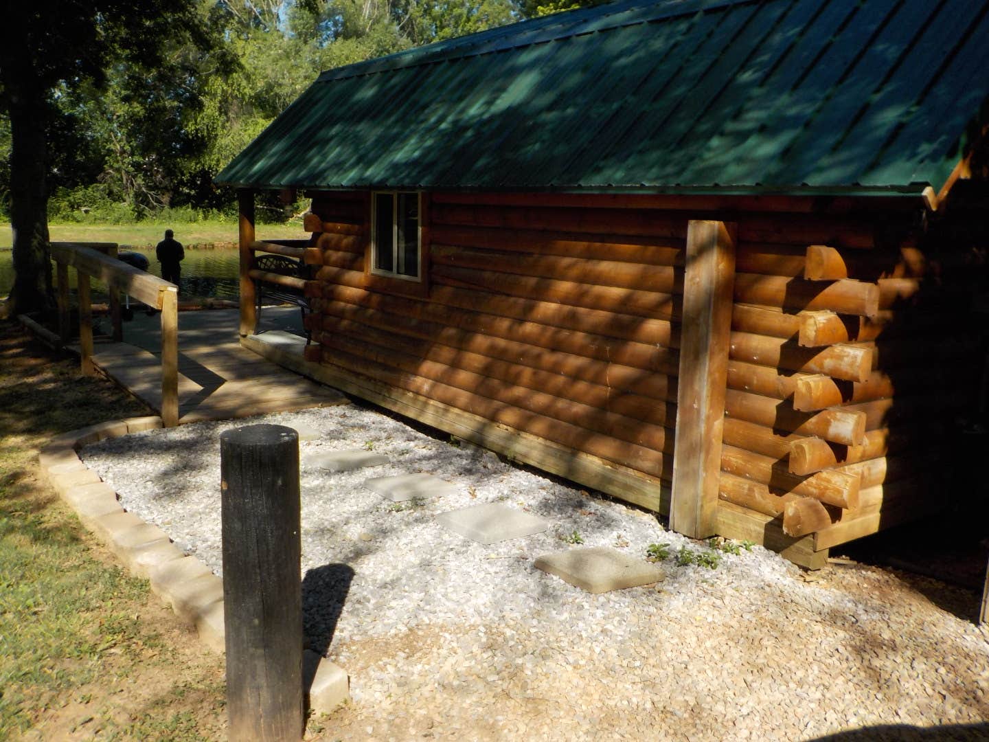 Alicia L.'s photo of a cabin at Bowling Green KOA near Leitchfield, KY