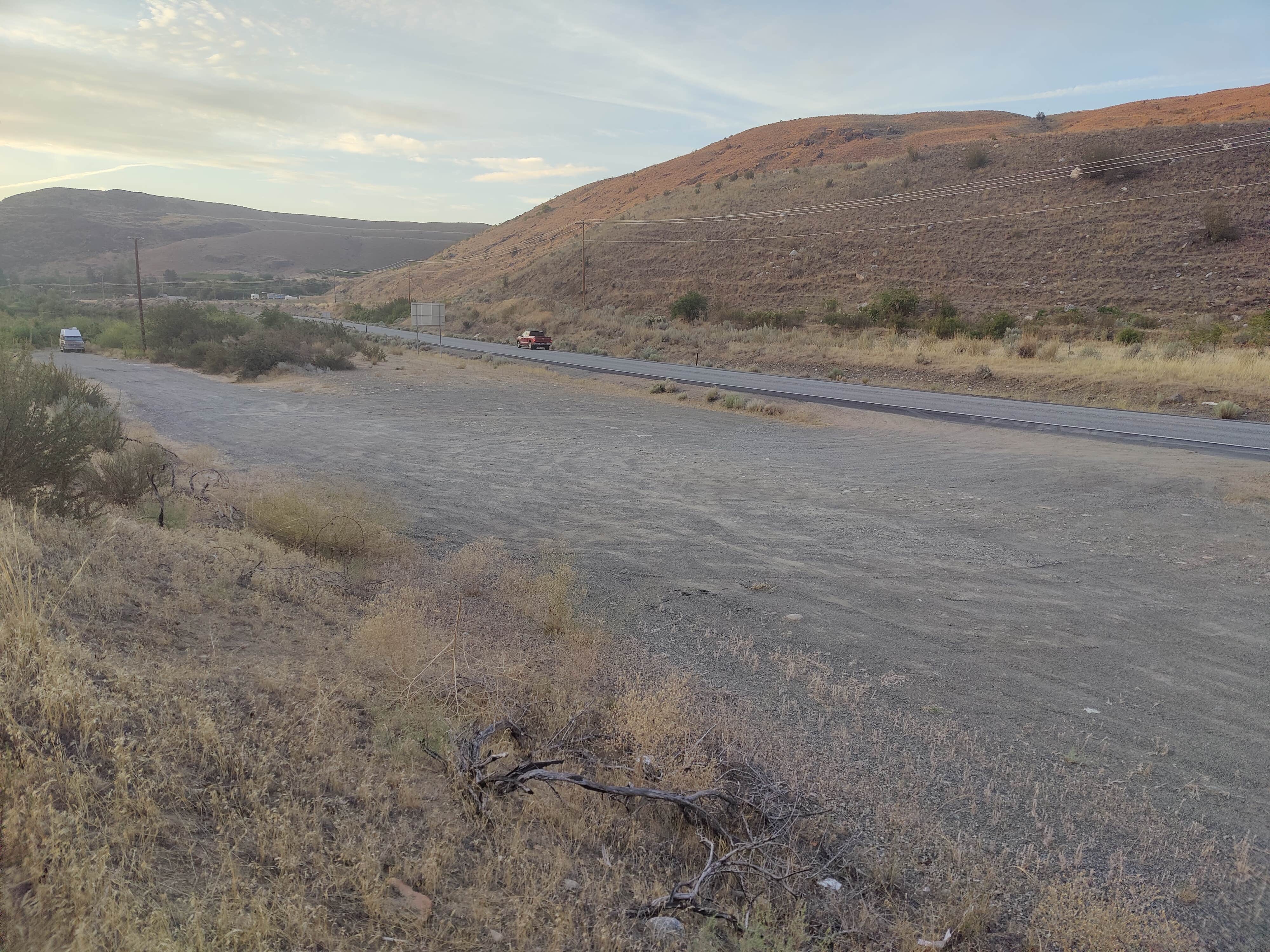 Camper-submitted photo at Secret Camping Spot #1 near Pateros, WA