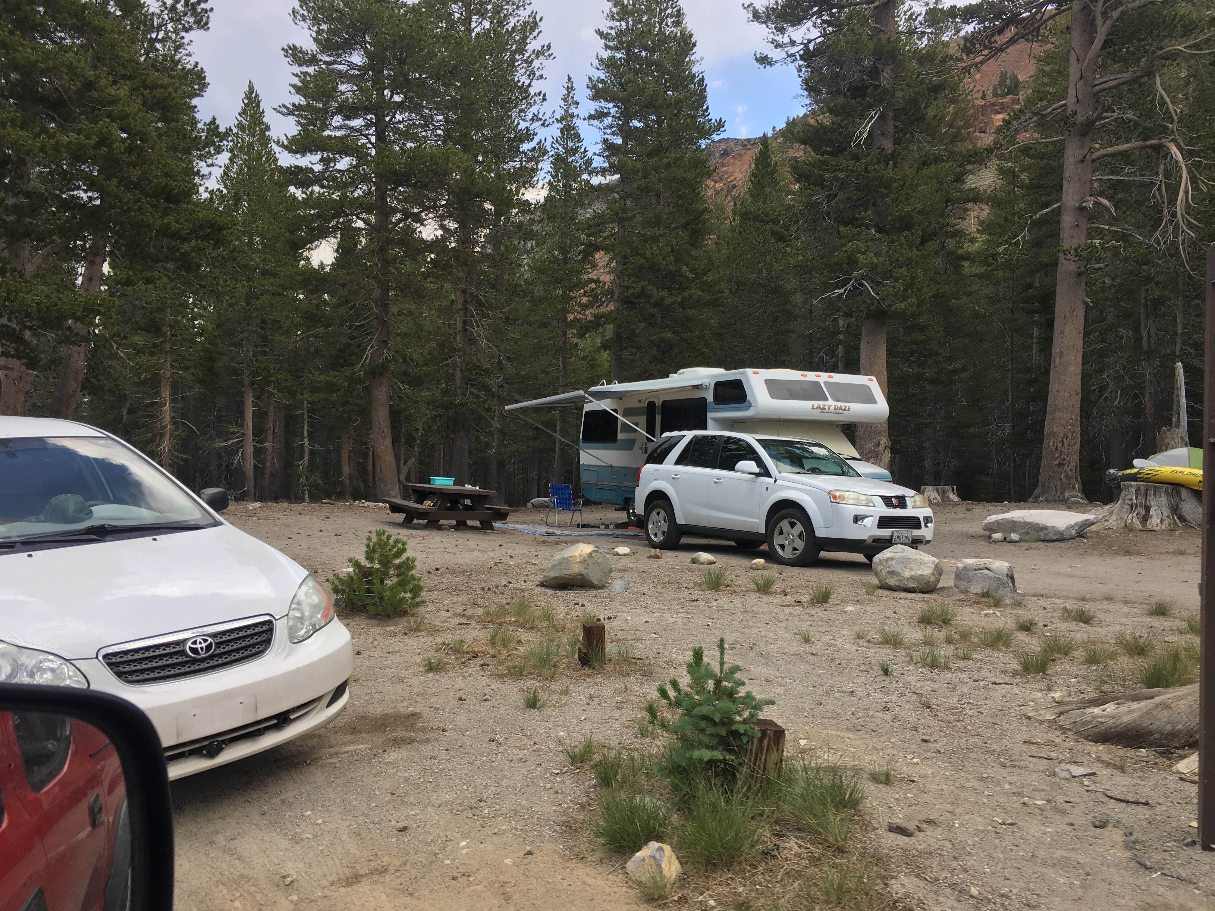 Erin M.'s photo of rv camping at Pine City Campground near Swall Meadows, CA