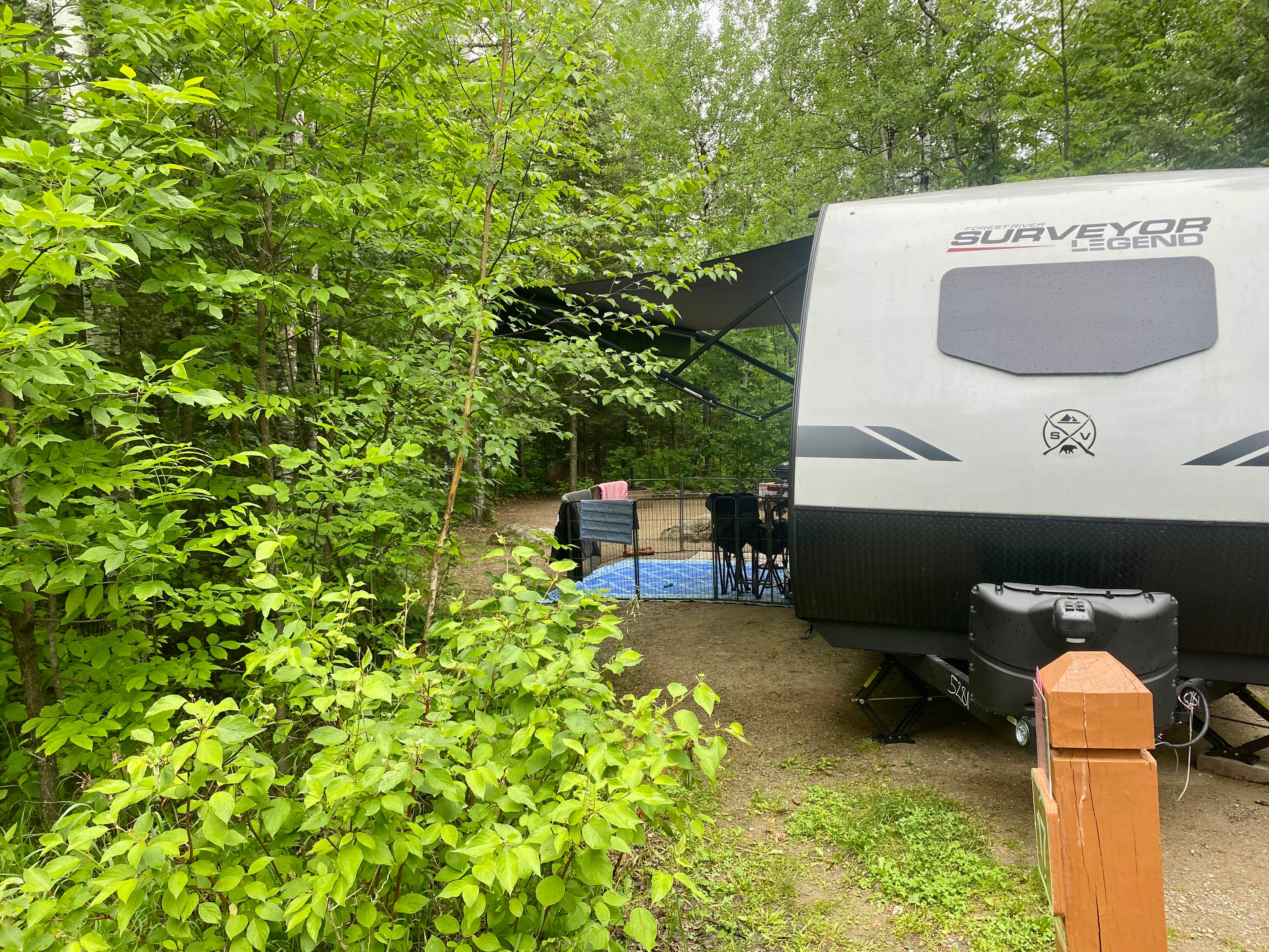 PJ F.'s photo of rv camping at Superior National Forest Fall Lake Campground near Crane Lake, MN