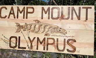 Camping near Captain’s RV hookups: Camp Mount Olympus LLC, Port Angeles, Washington