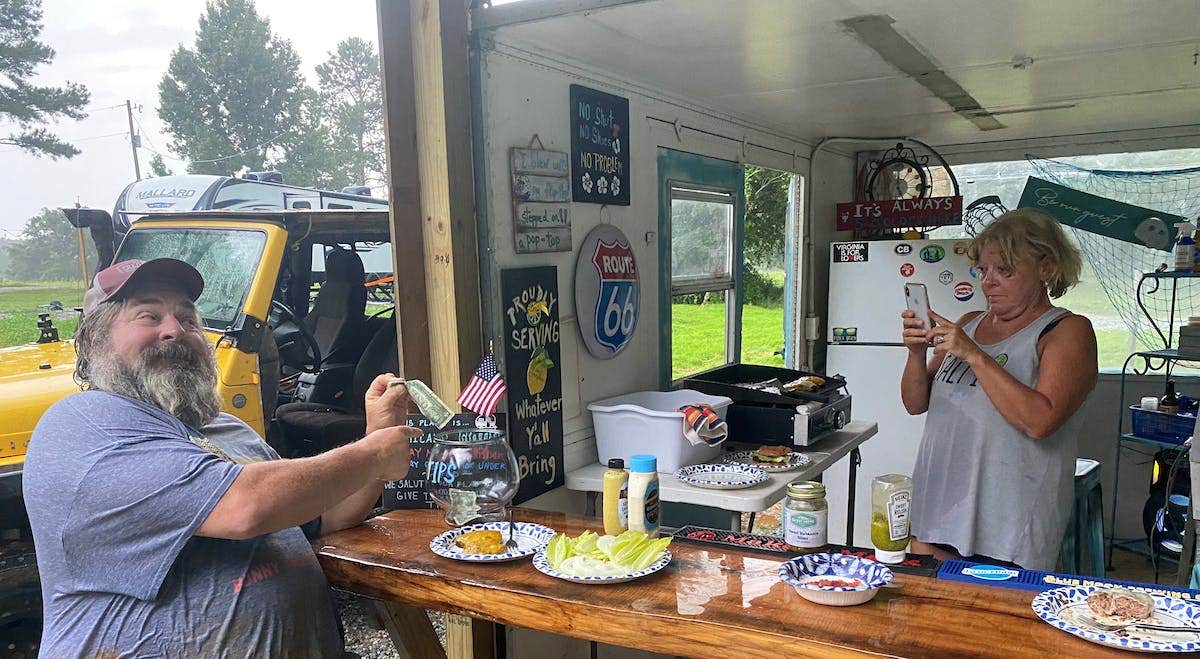 Camper-submitted photo at NOT A CAMPGROUND near Dry Branch, GA