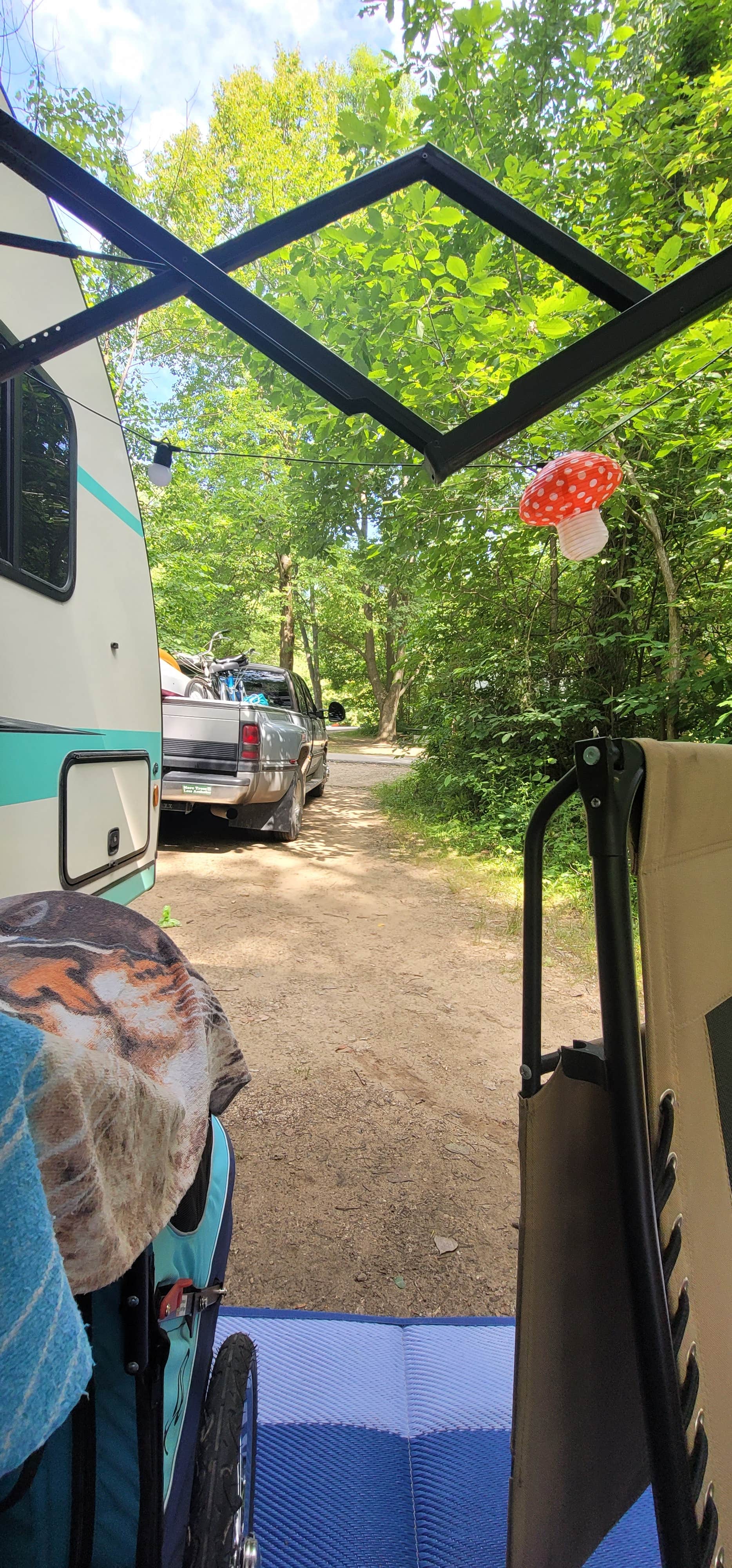 Amanda S.'s photo of rv camping at Warren Dunes State Park Campground near Three Oaks, MI
