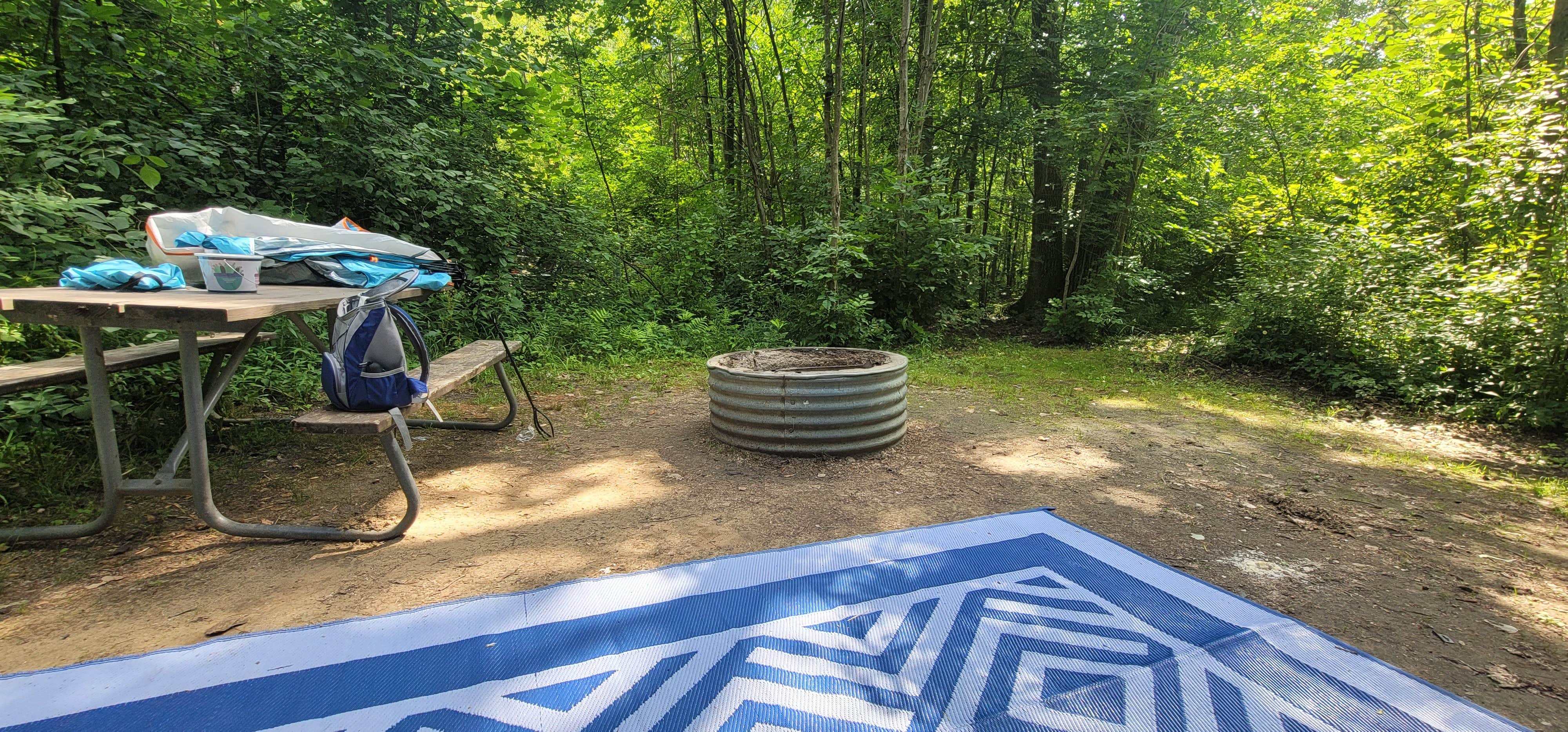 Amanda S.'s photo at Mount Randall Campground — Warren Dunes State Park near Galien, MI