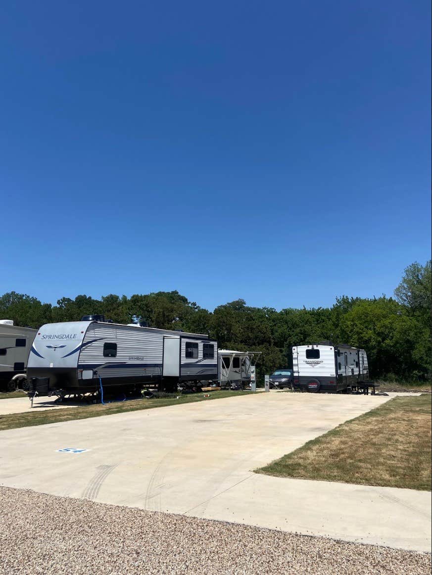 Alex E.'s photo of rv camping at Shady Acres RV Park near Waxahachie, TX