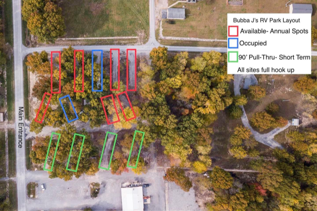 Camper-submitted photo at Bubba J’s RV Park near Enfield, IL