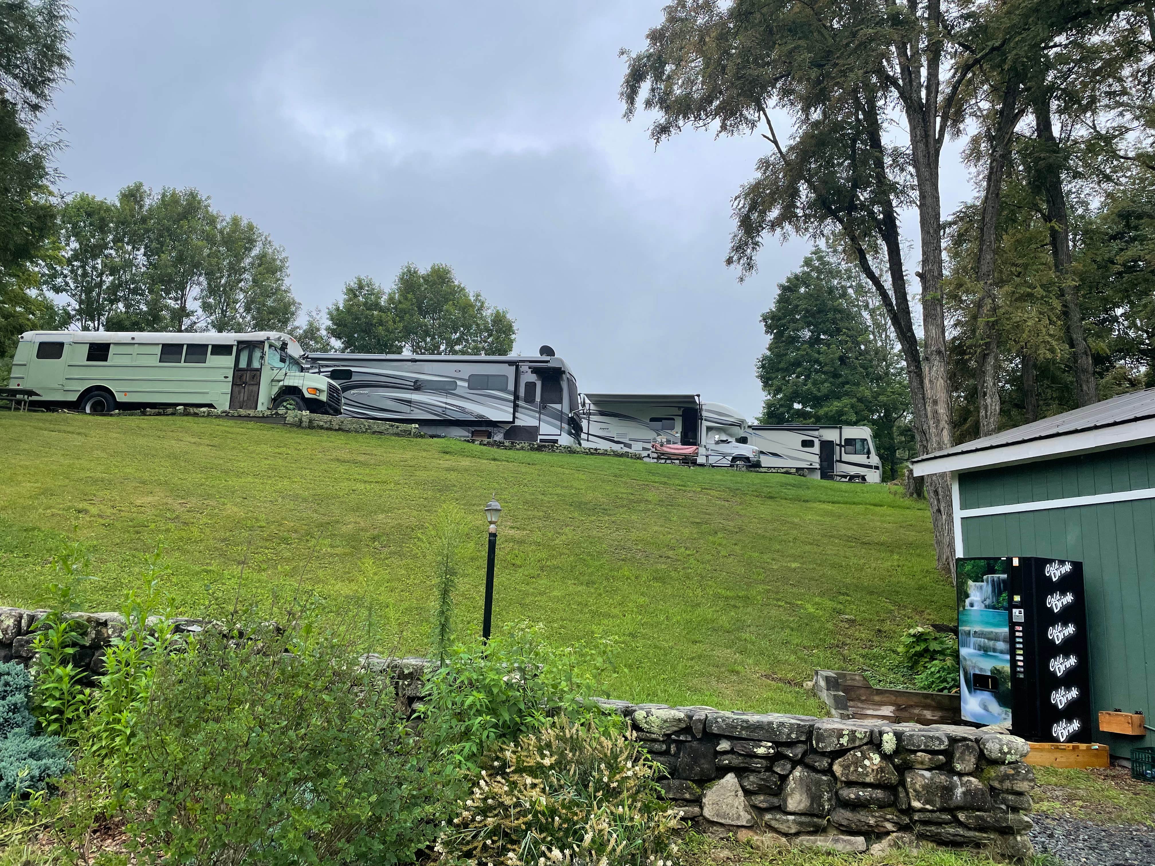 adelia's photo of rv camping at Grandfather Campground near Boone, NC
