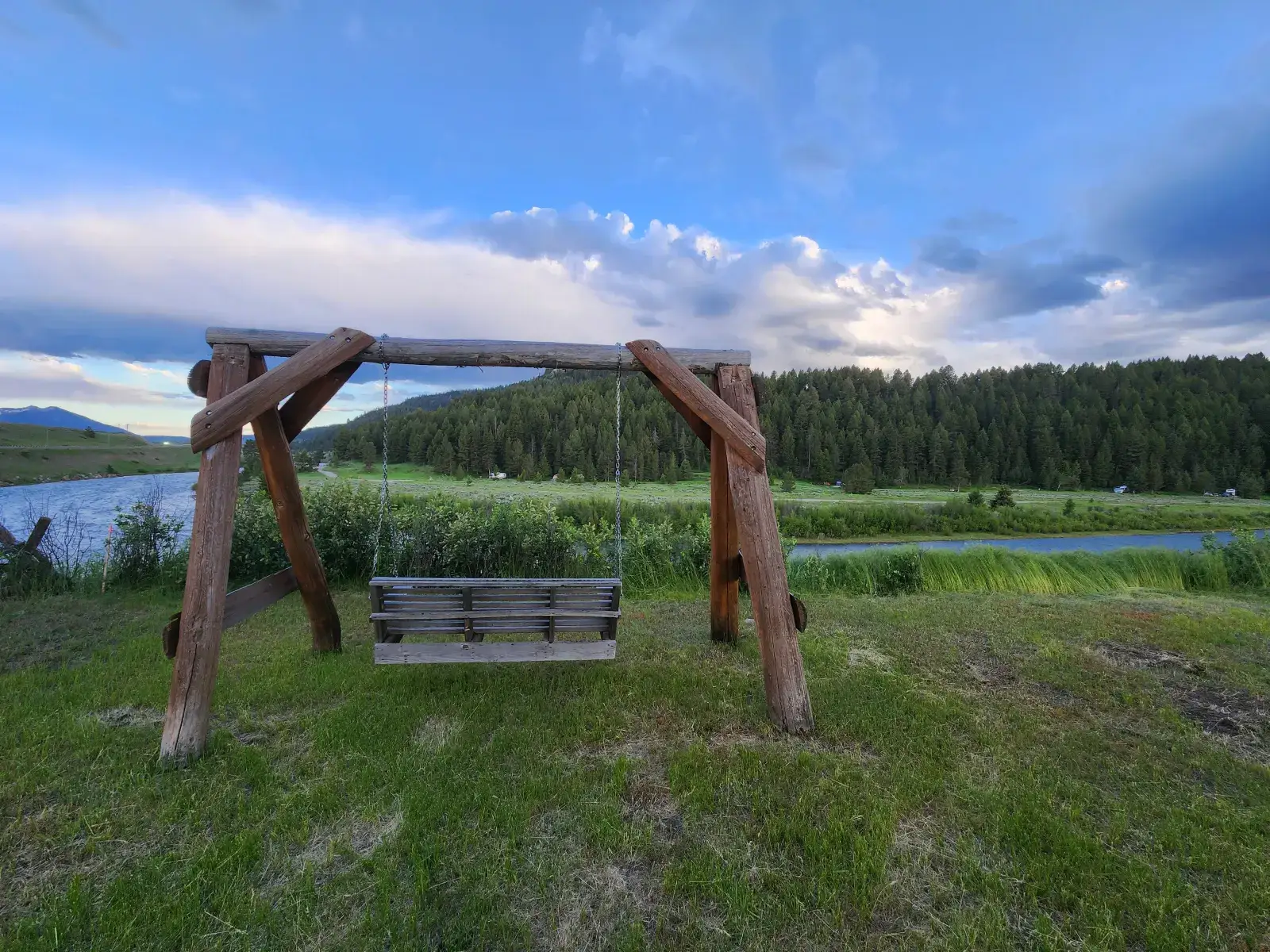 Camper-submitted photo at Madison River Campground (MT) near Norris, MT