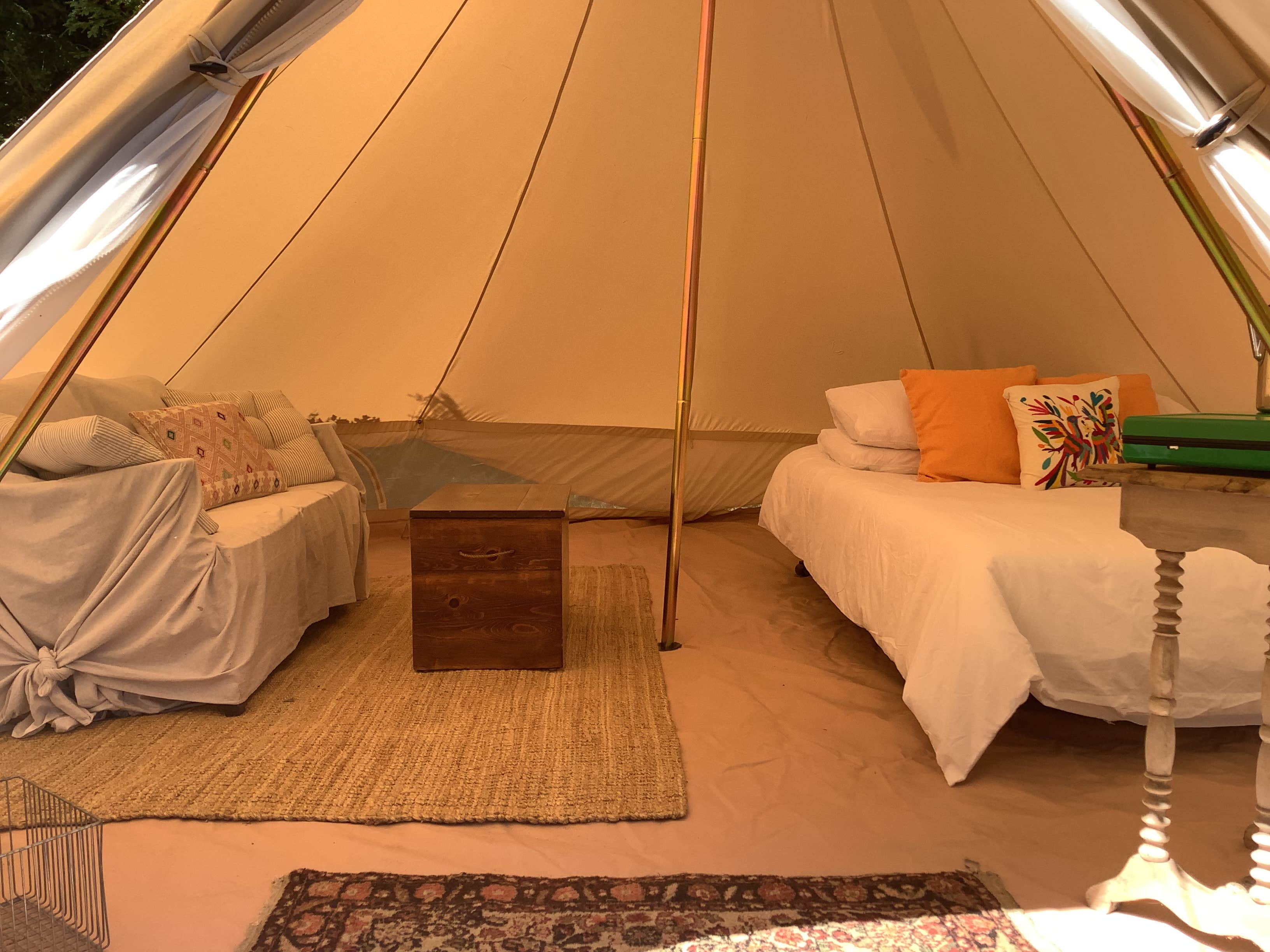 Clementine E.'s photo at Tamerlane Tent near Southport, ME