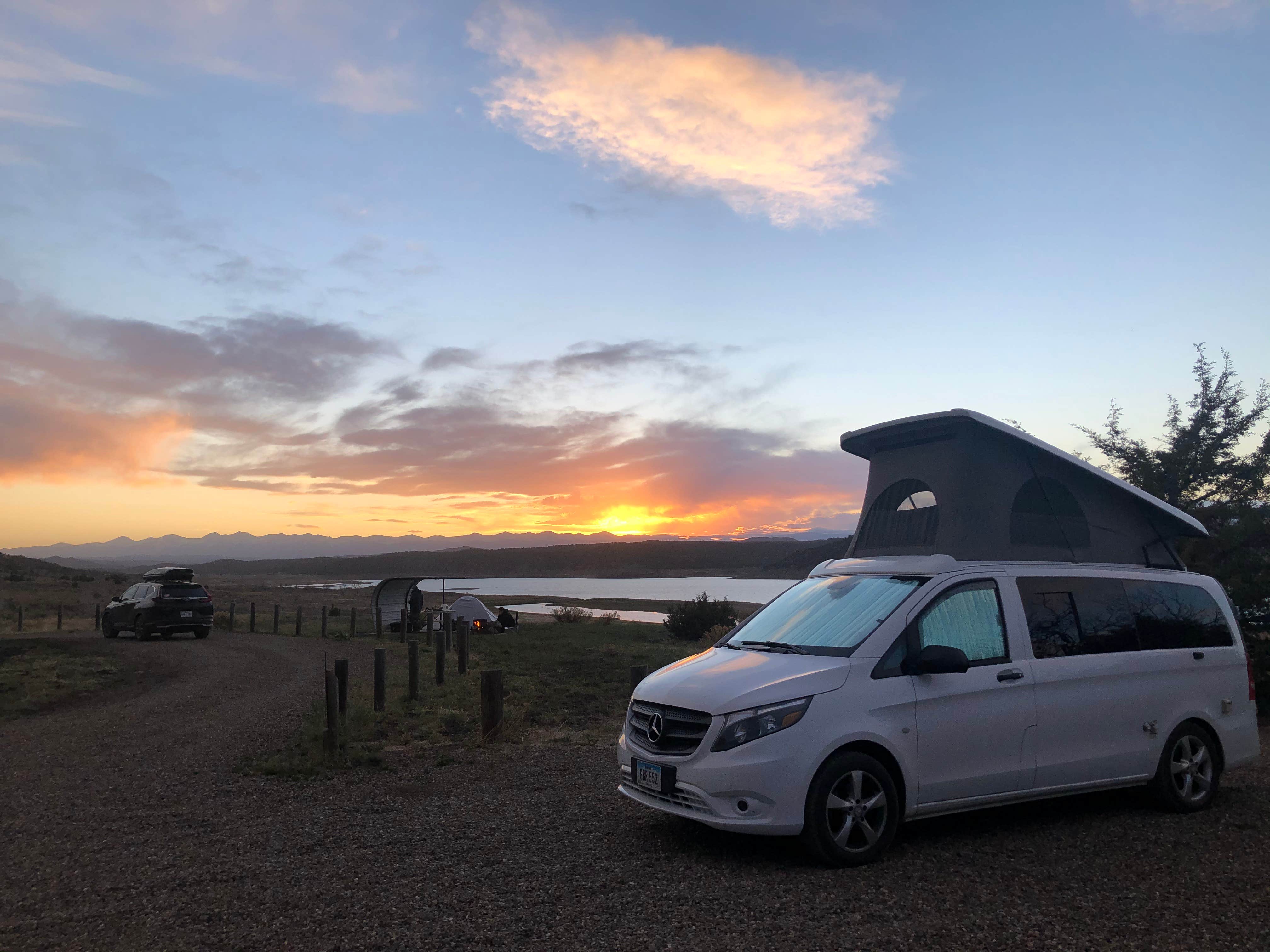 Lee D.'s photo of rv camping at South Shore Campground — Trinidad Lake State Park near Folsom, NM