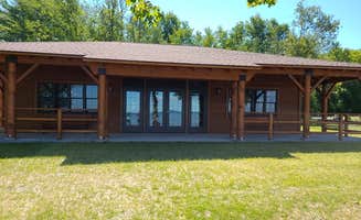 Barbara K.'s photo of glamping accommodations at Onaway State Park Campground near Millersburg, MI