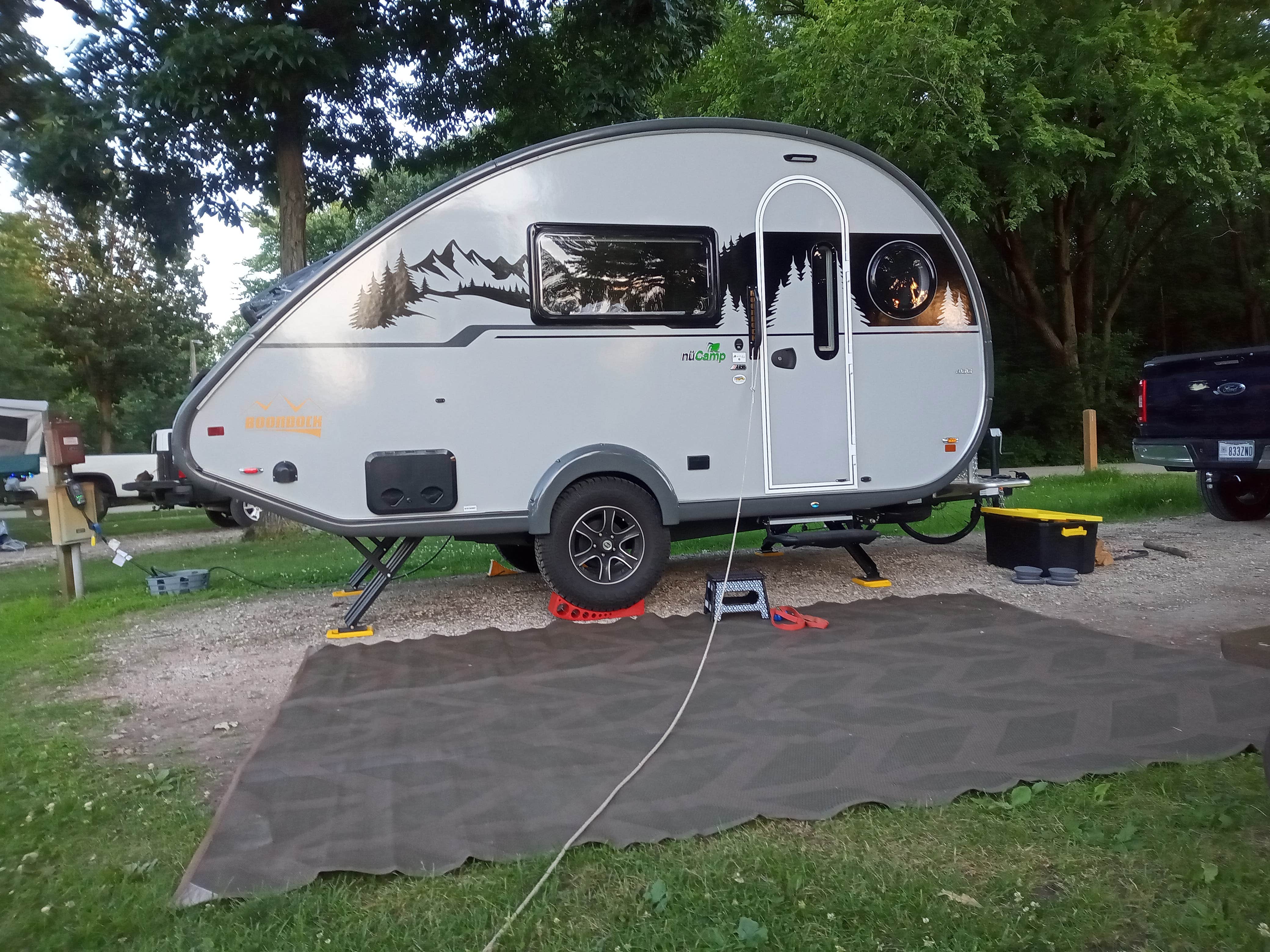 SteveFagerhaug's photo of rv camping at Great Falls Campground — Illini State Park near Coal City, IL