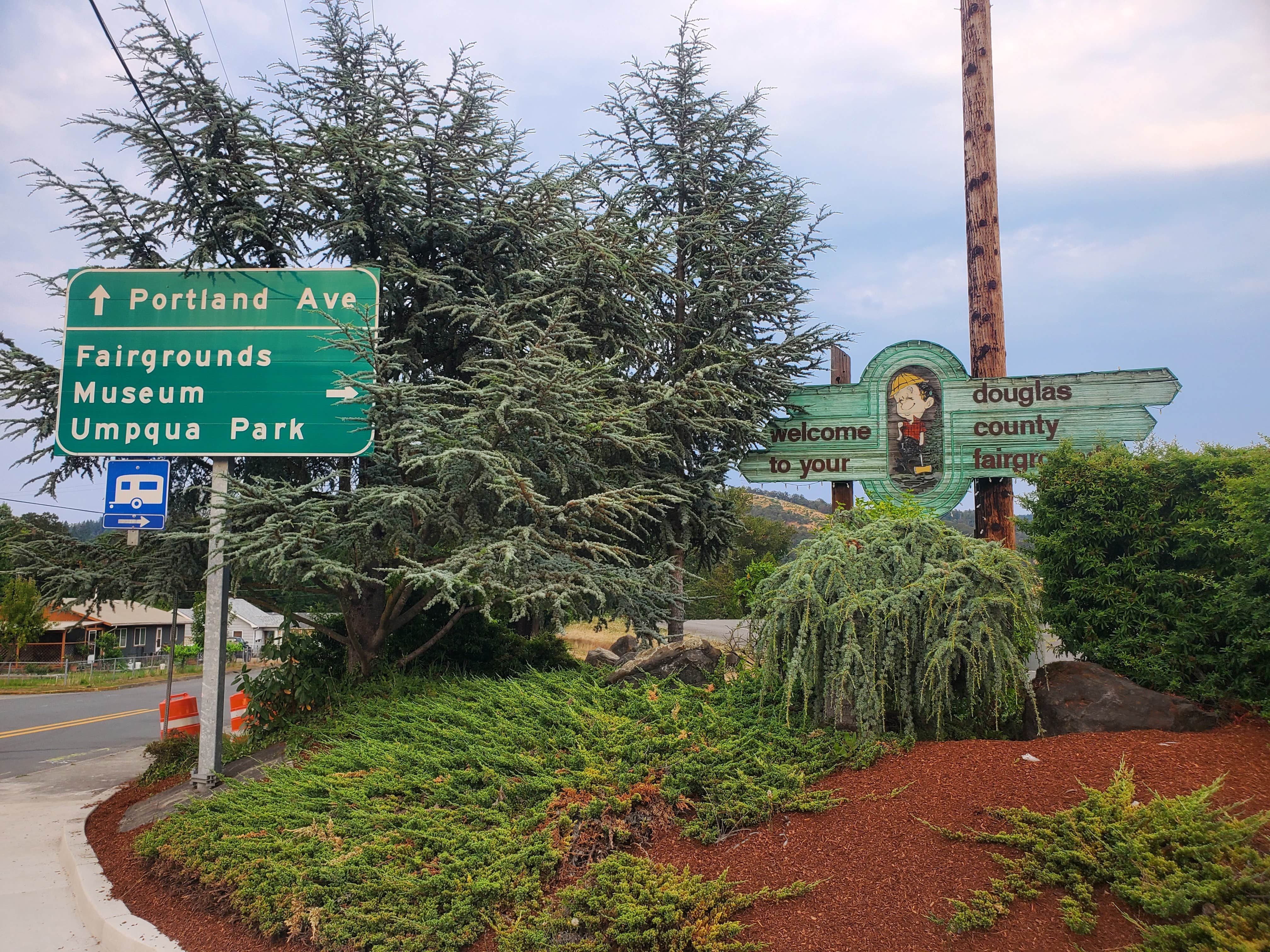 Camping near Sutherlin / Umpqua Valley KOA: Douglas County Fairgrounds RV Park, Roseburg, Oregon