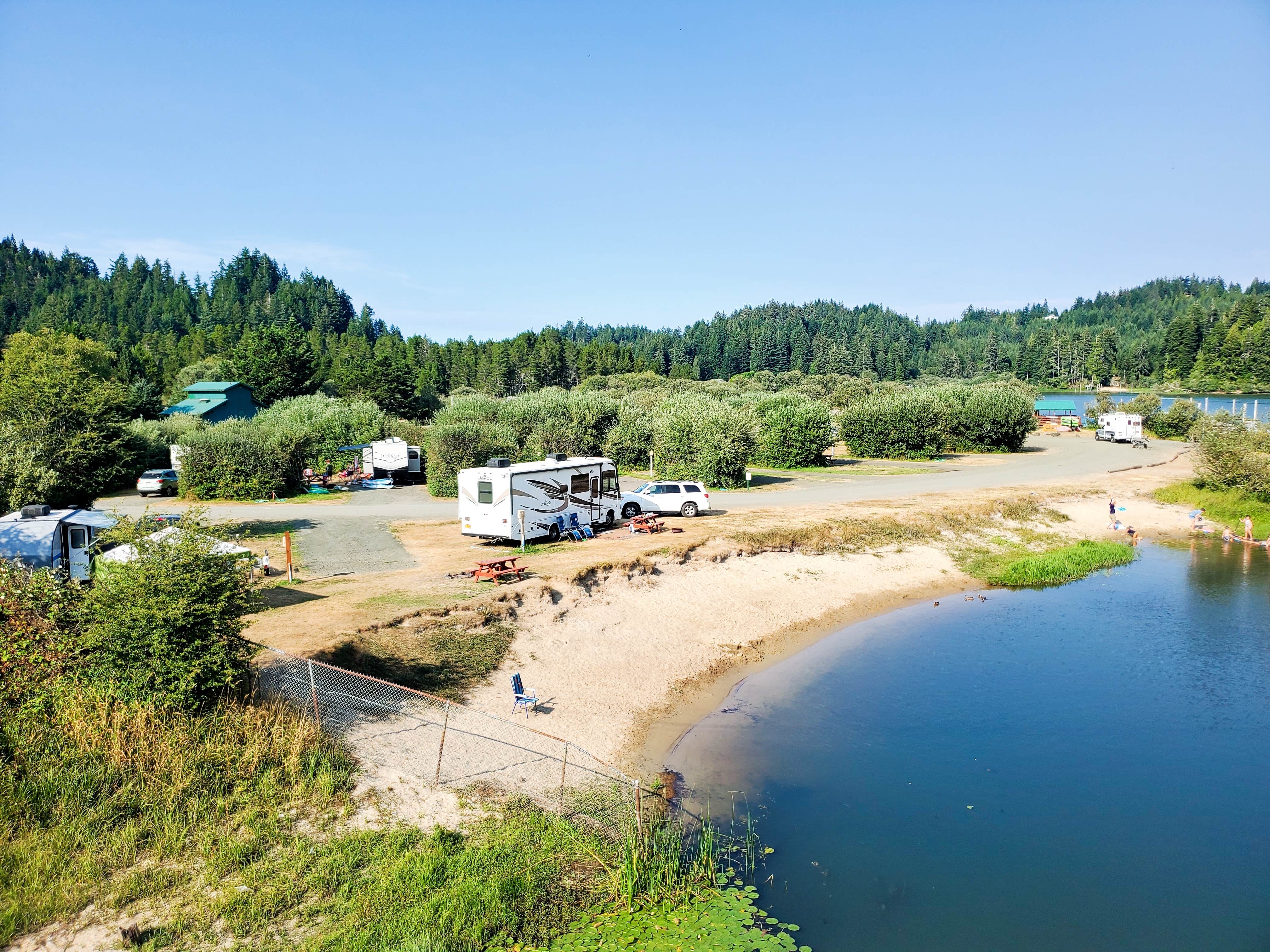 Camper-submitted photo at North Lake Resort RV Park & Marina near Reedsport, OR