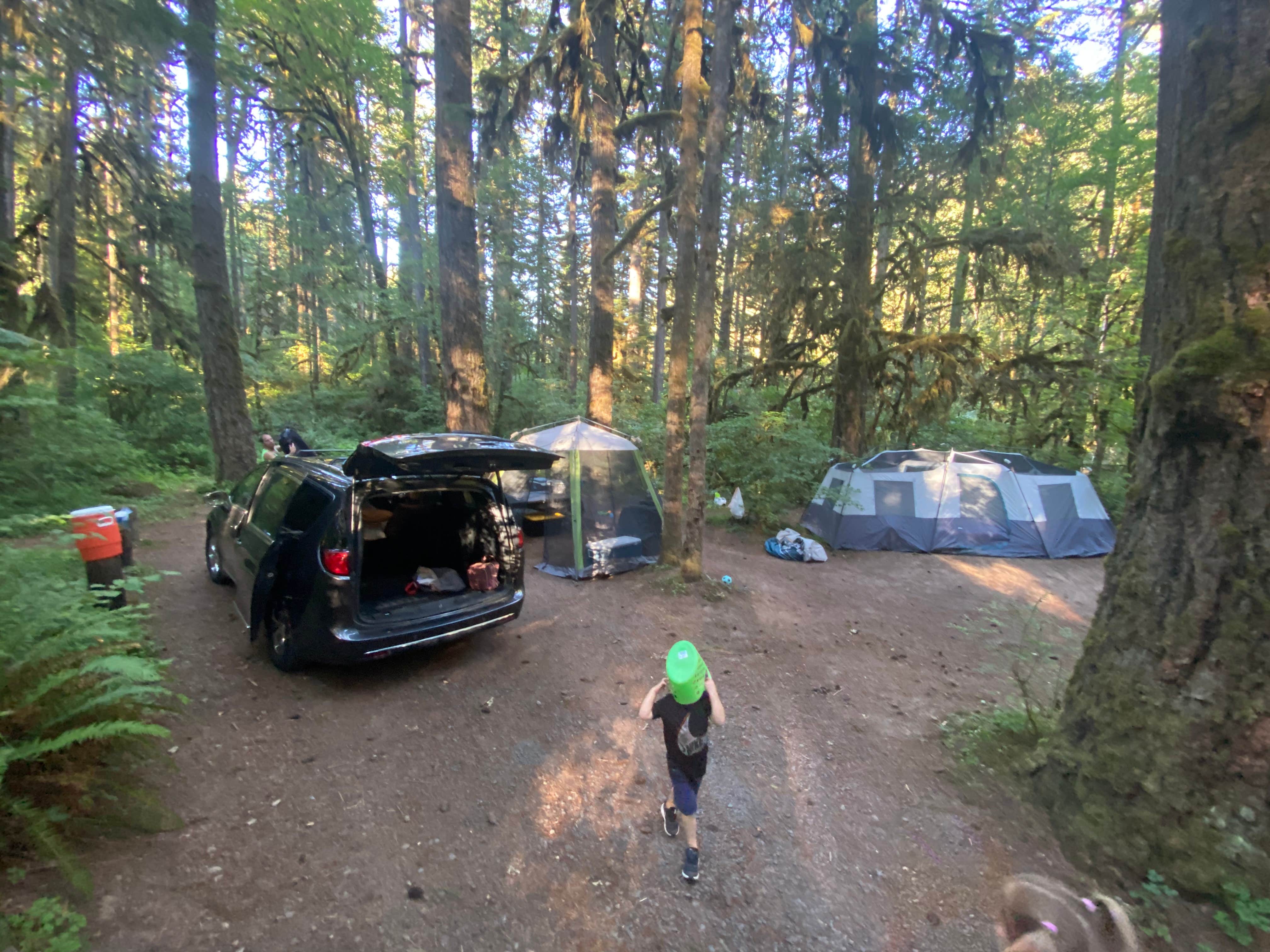 Caitlyn P.'s photo of rv camping at Trout Creek near Willamette National Forest