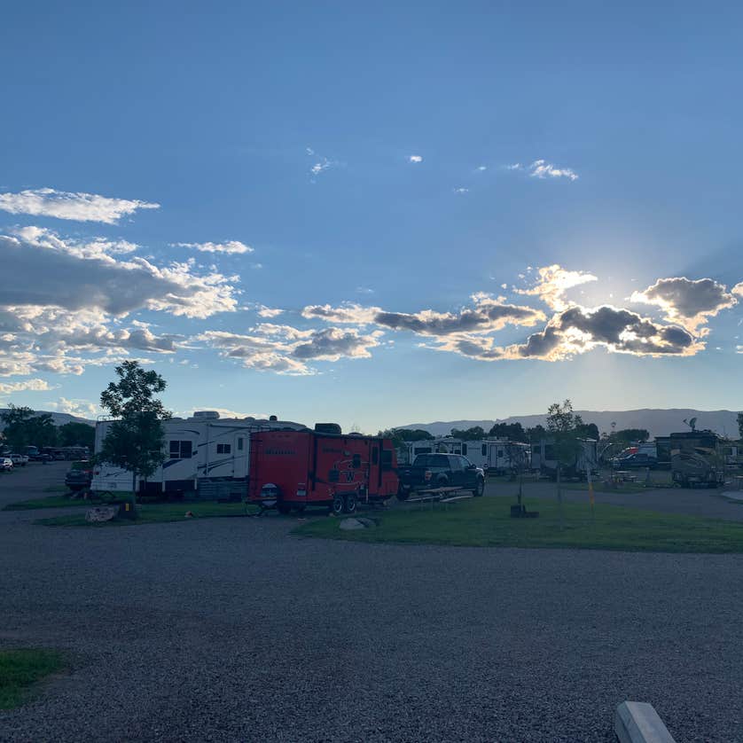 Glenwood Springs West/Colorado River KOA Camping Silt, CO