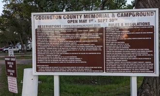 Camping near Ingalls Homestead: Memorial Park, Huron, South Dakota