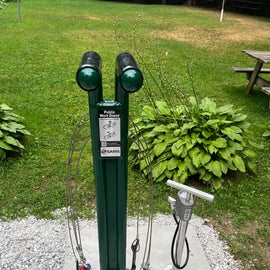 Bike maintenance station