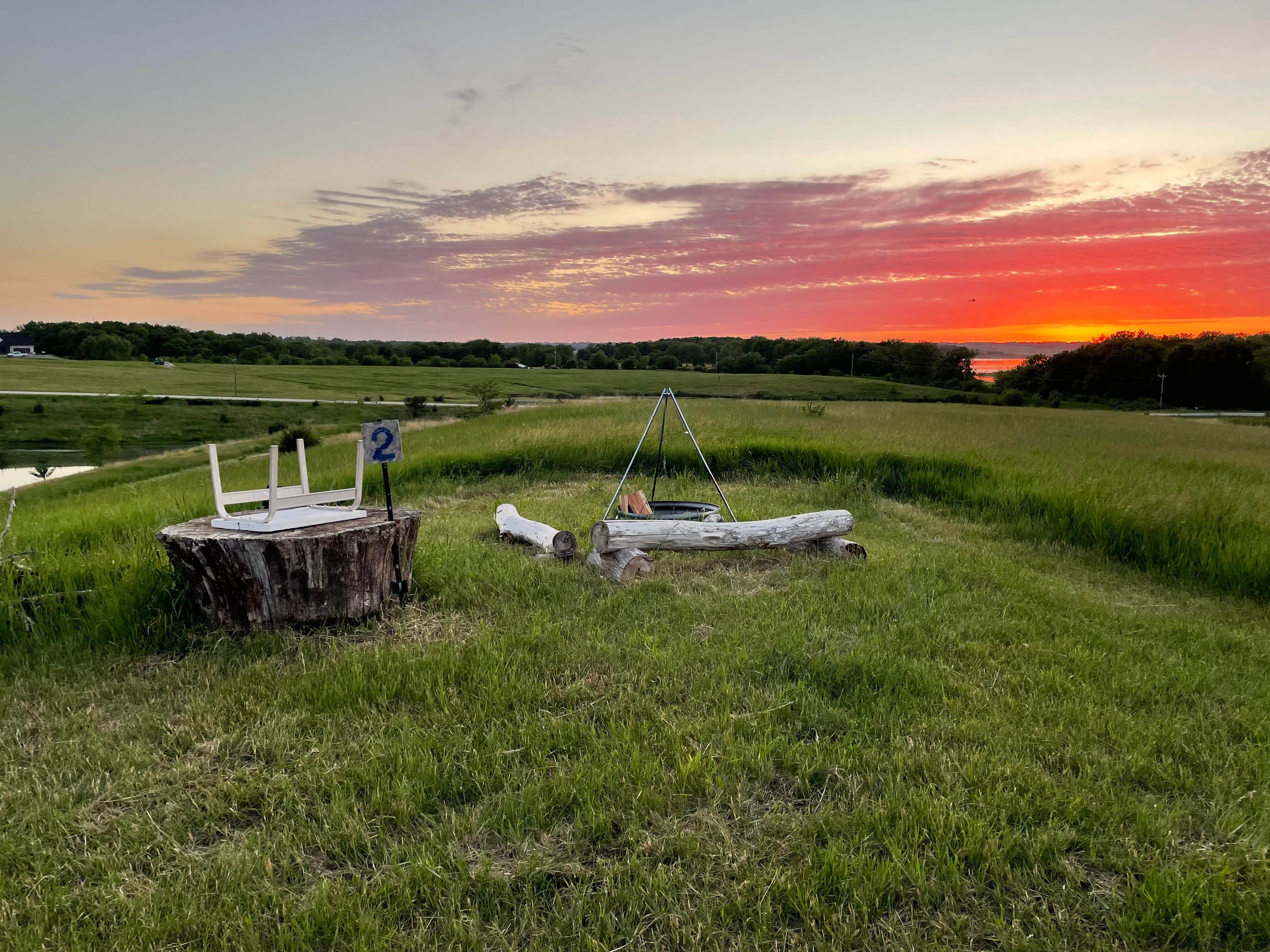Camper-submitted photo at Nature Haven at Red Rock Lake near Knoxville, IA