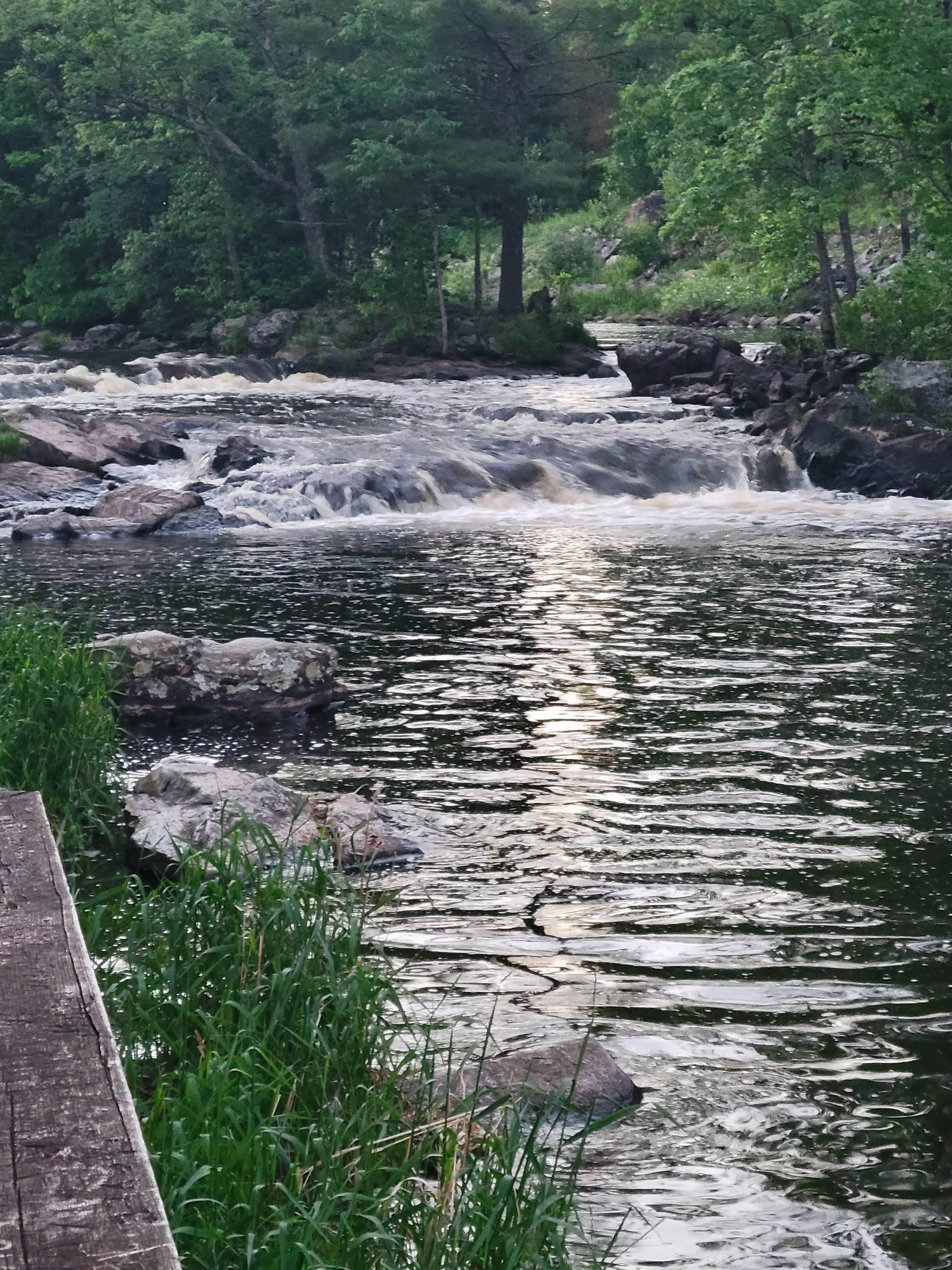 Camper-submitted photo at Lake of the Falls County Park near Mercer, WI