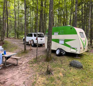 Camper-submitted photo from Bewabic State Park Campground
