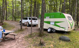 Robin W.'s photo of rv camping at Richardson Lake near Hiles, WI