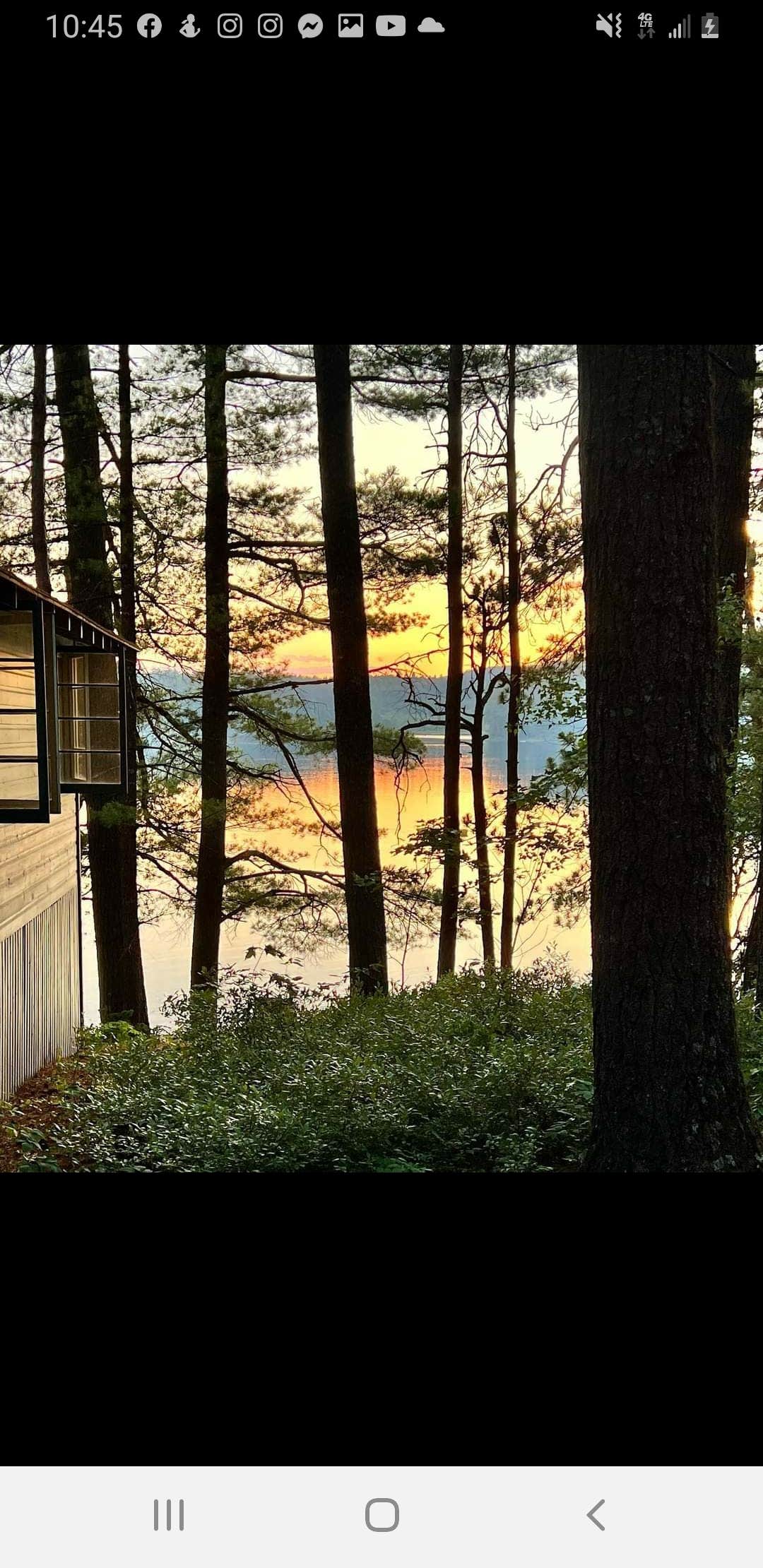 Samantha N.'s photo of glamping accommodations at Papoose Pond Family Campground and Cabins near Byron, ME