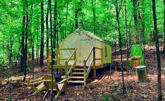 The Dyrt's photo at Tentrr State Park Site - Louisiana Lake Claiborne State Park - Site B - Single Camp near McNeil, AR
