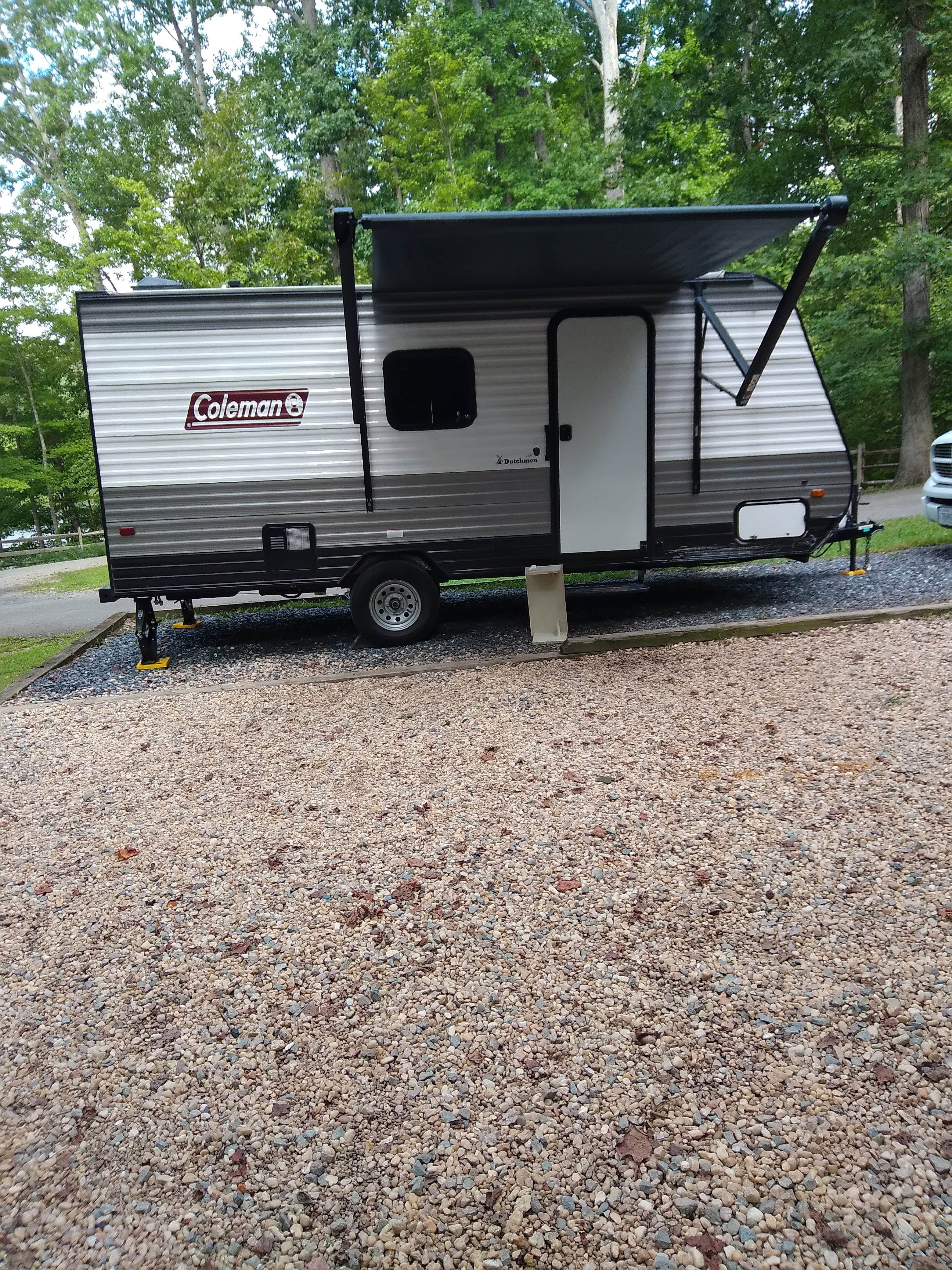 William P.'s photo of rv camping at Bear Creek Lake State Park Campground near Wingina, VA