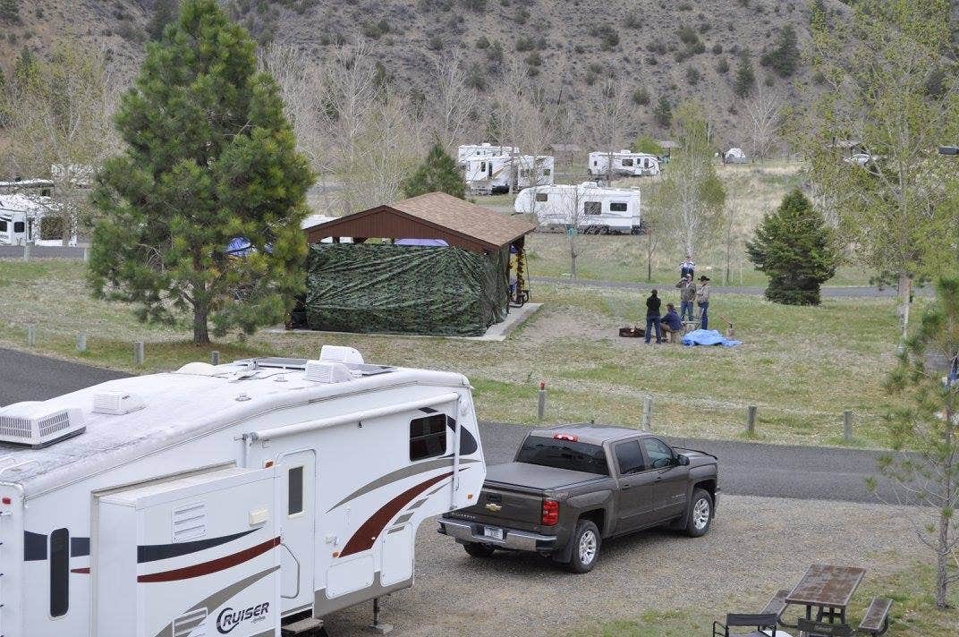 Carla S.'s photo of rv camping at Devils Elbow near Osburn, ID