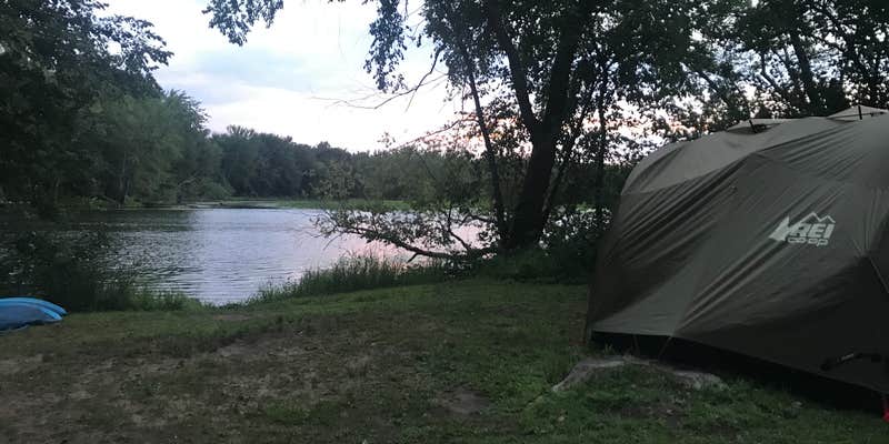 Camper submitted image from Island Campground — Merrick State Park