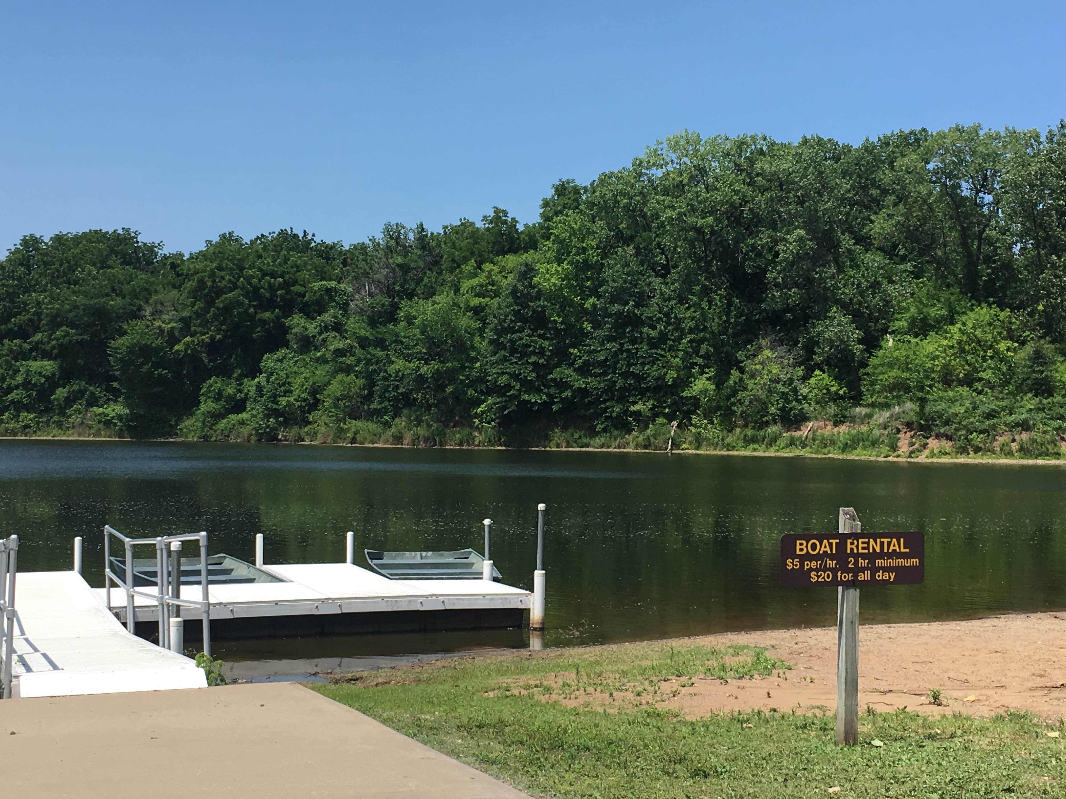 Camper submitted image from Boulder Lake Campground — Wakonda State Park - 4