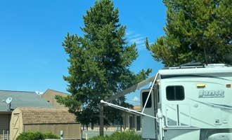 Camping near Old Faithful Inn — Yellowstone National Park: Pony Express Motel & RV Park, West Yellowstone, Montana