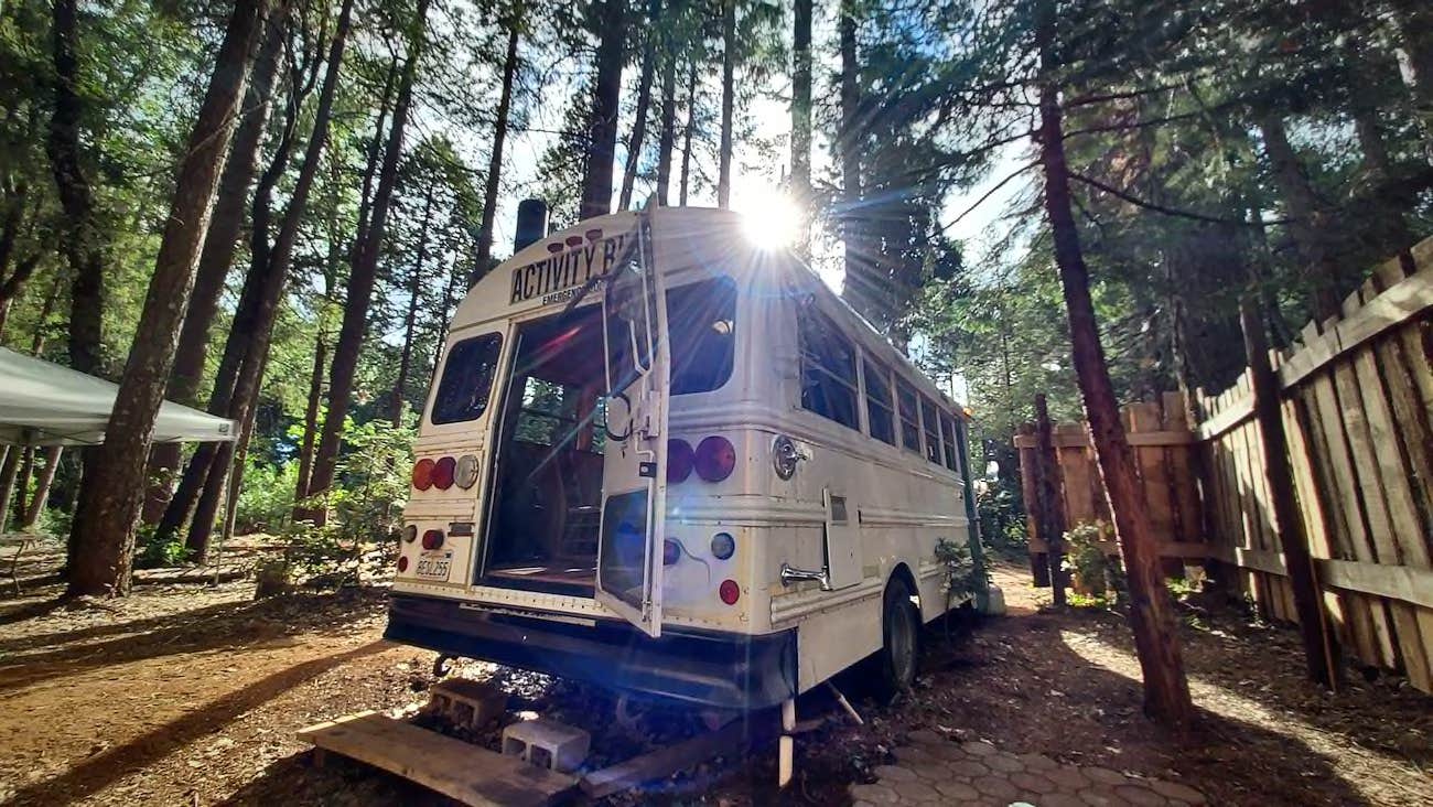 Camping near White Cloud: The House of 13 Rainbows, Camptonville, California